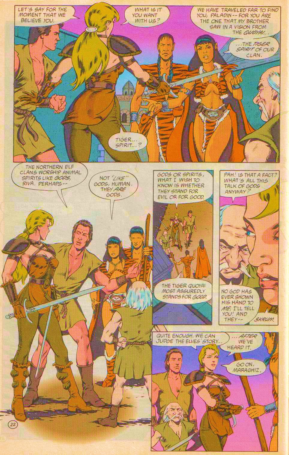 Read online Dragonlance comic -  Issue #23 - 23