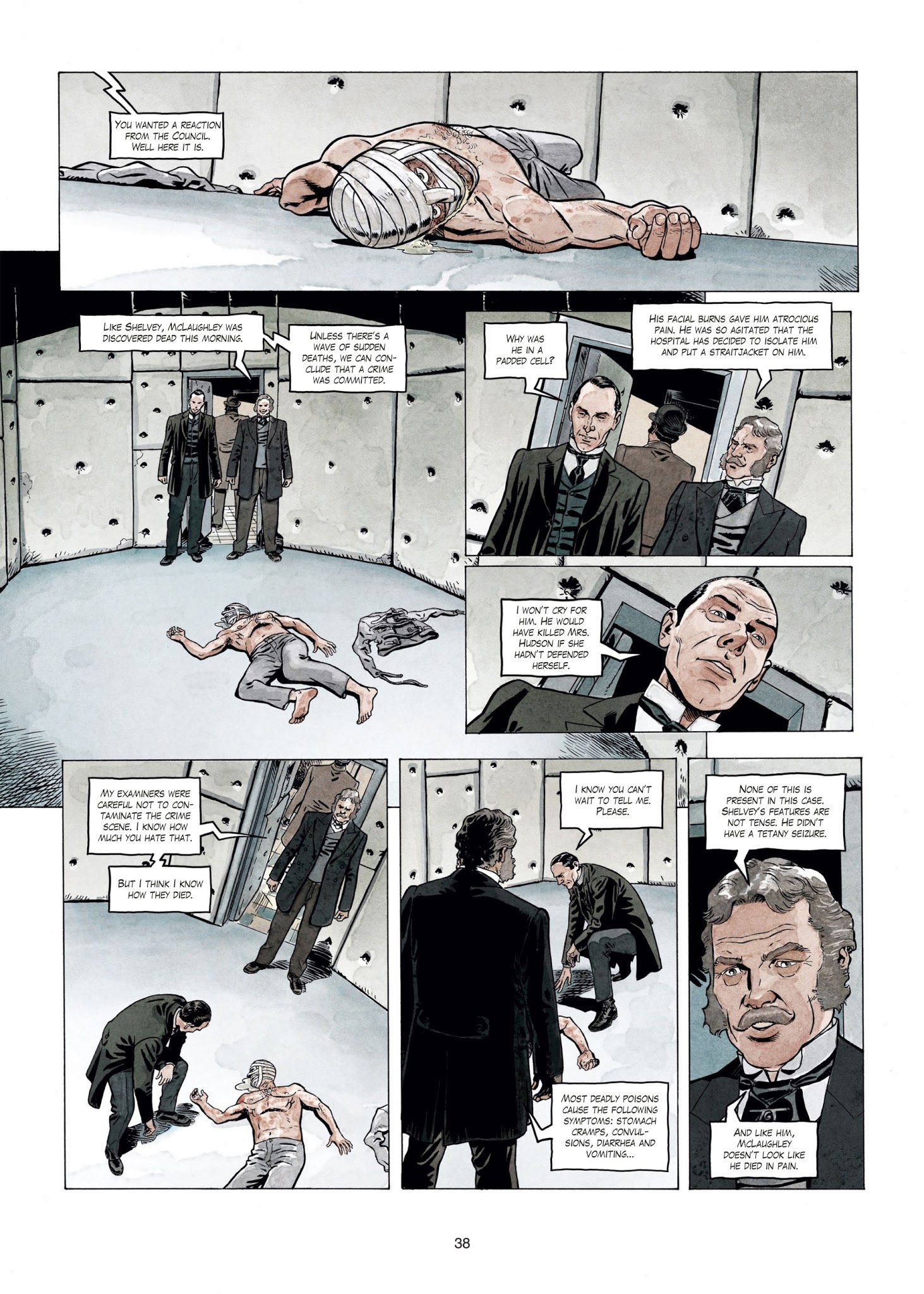 Read online Sherlock Holmes Society comic -  Issue #3 - 38