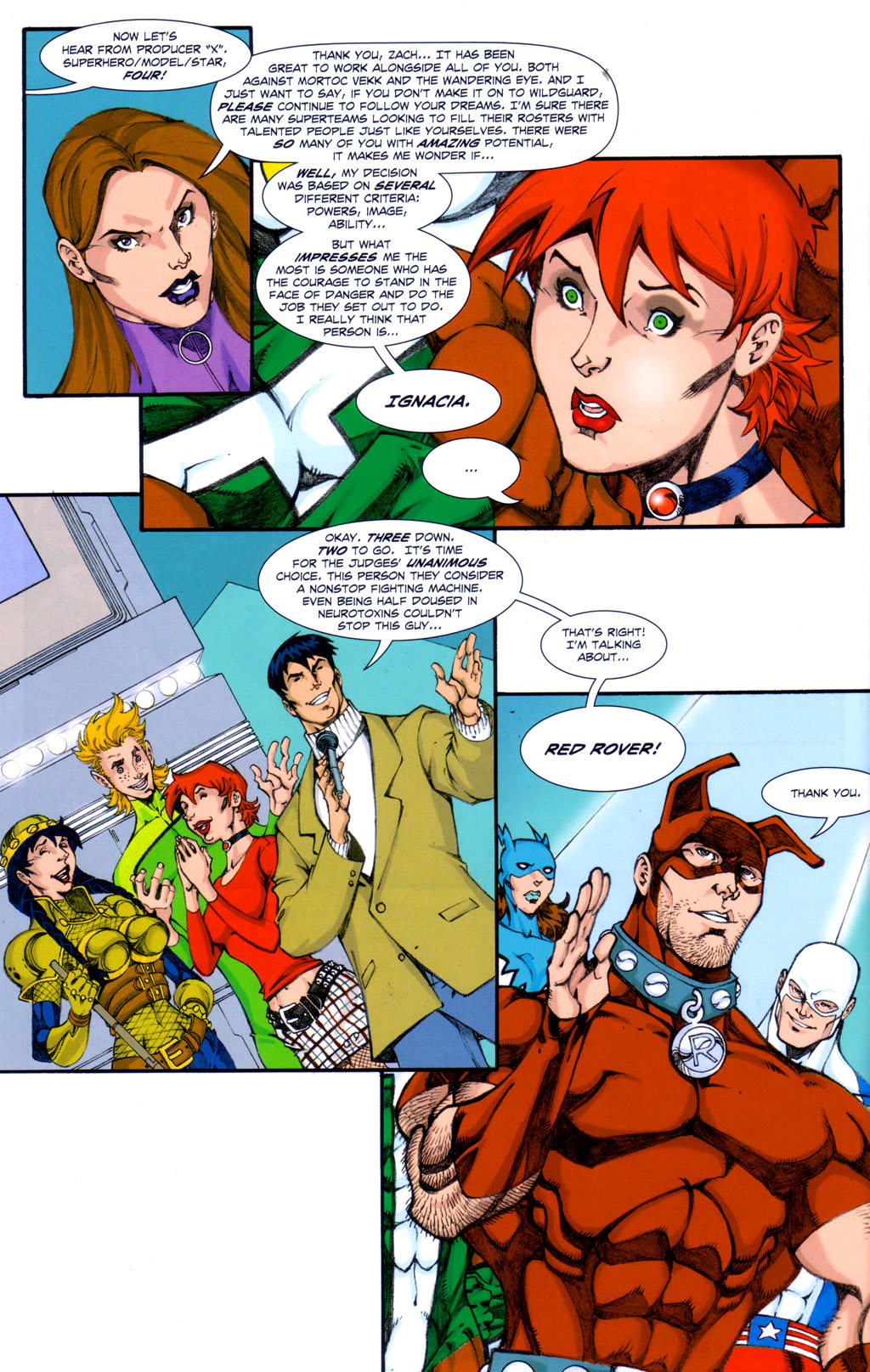 Read online Wildguard: Casting Call comic -  Issue #6 - 24