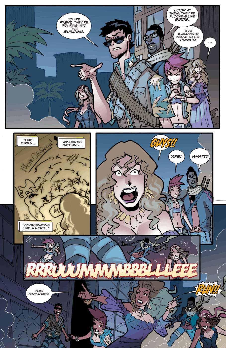 Read online Fanboys vs. Zombies comic -  Issue #6 - 19