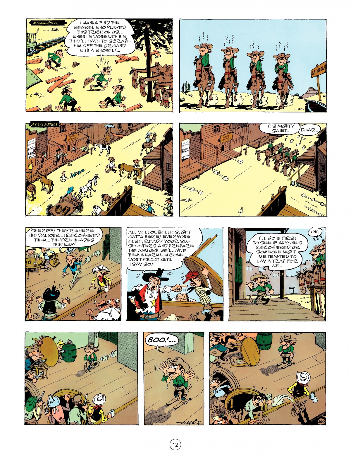 Read online A Lucky Luke Adventure comic -  Issue #47 - 12