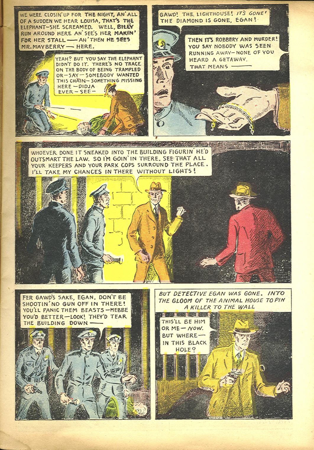 Read online Detective Picture Stories comic -  Issue #1 - 5