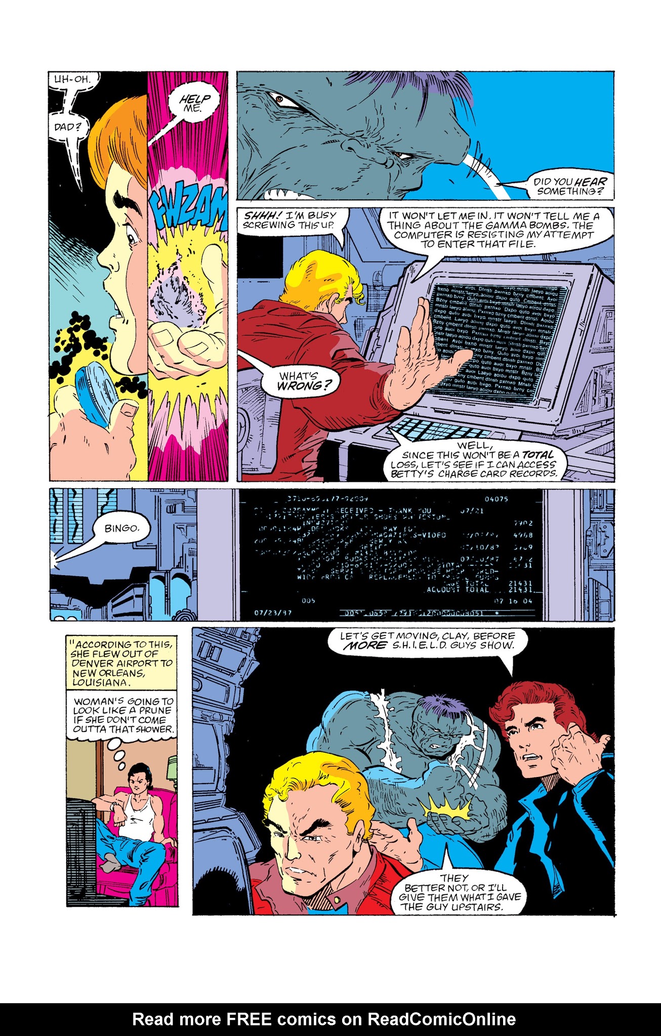 Read online Hulk Visionaries: Peter David comic -  Issue # TPB 1 - 203