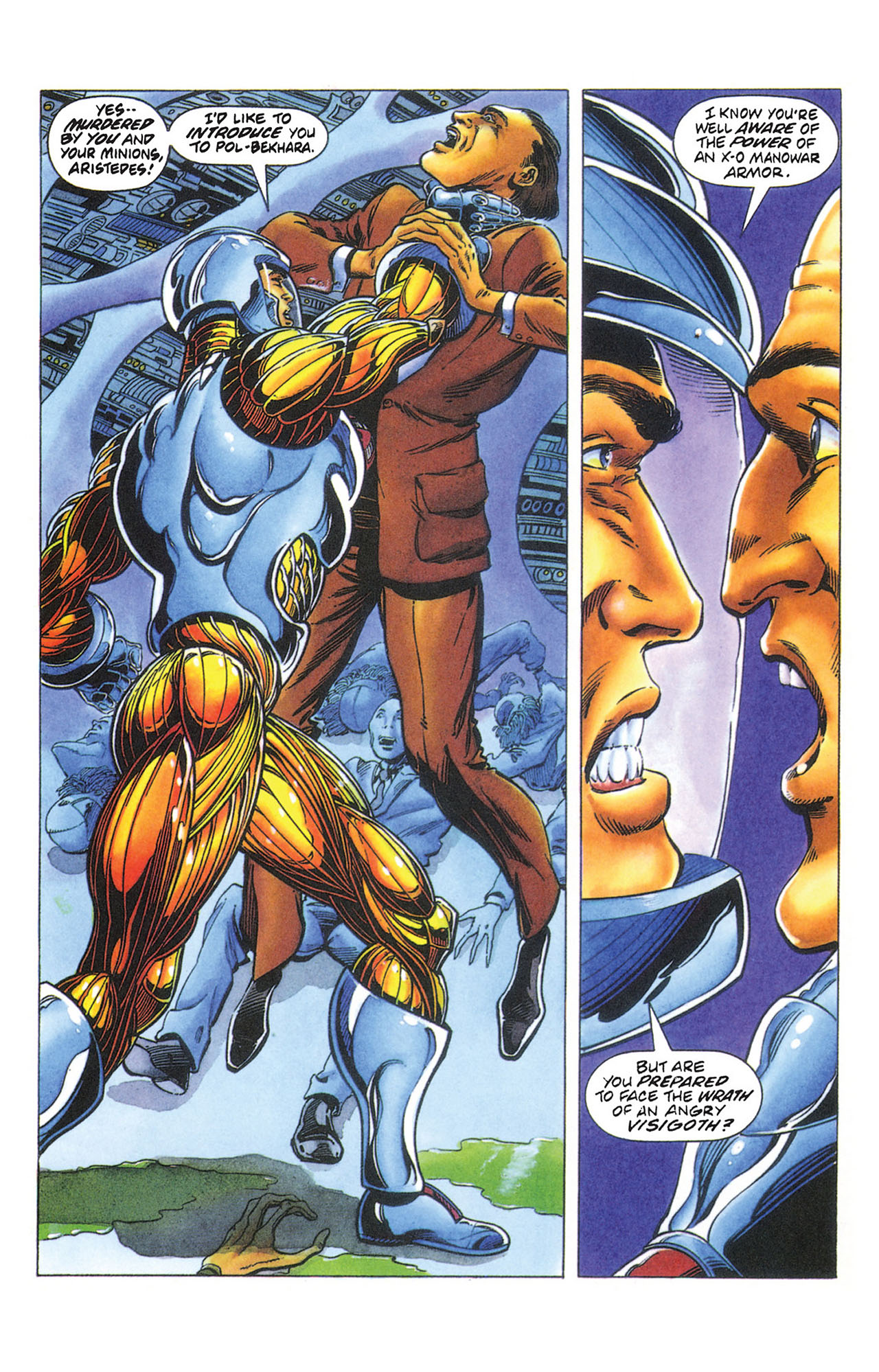 Read online X-O Manowar (1992) comic -  Issue #33 - 13