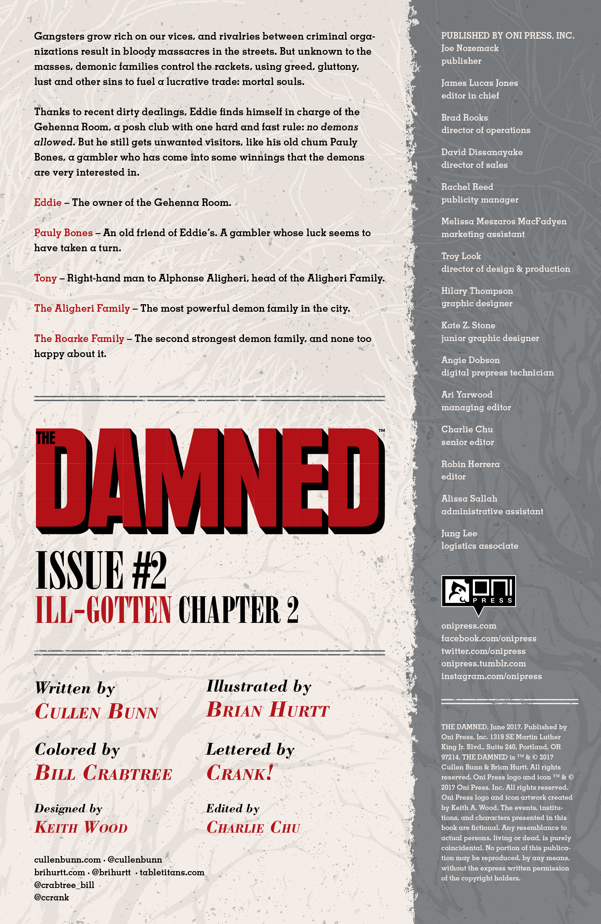 Read online The Damned comic -  Issue #2 - 2