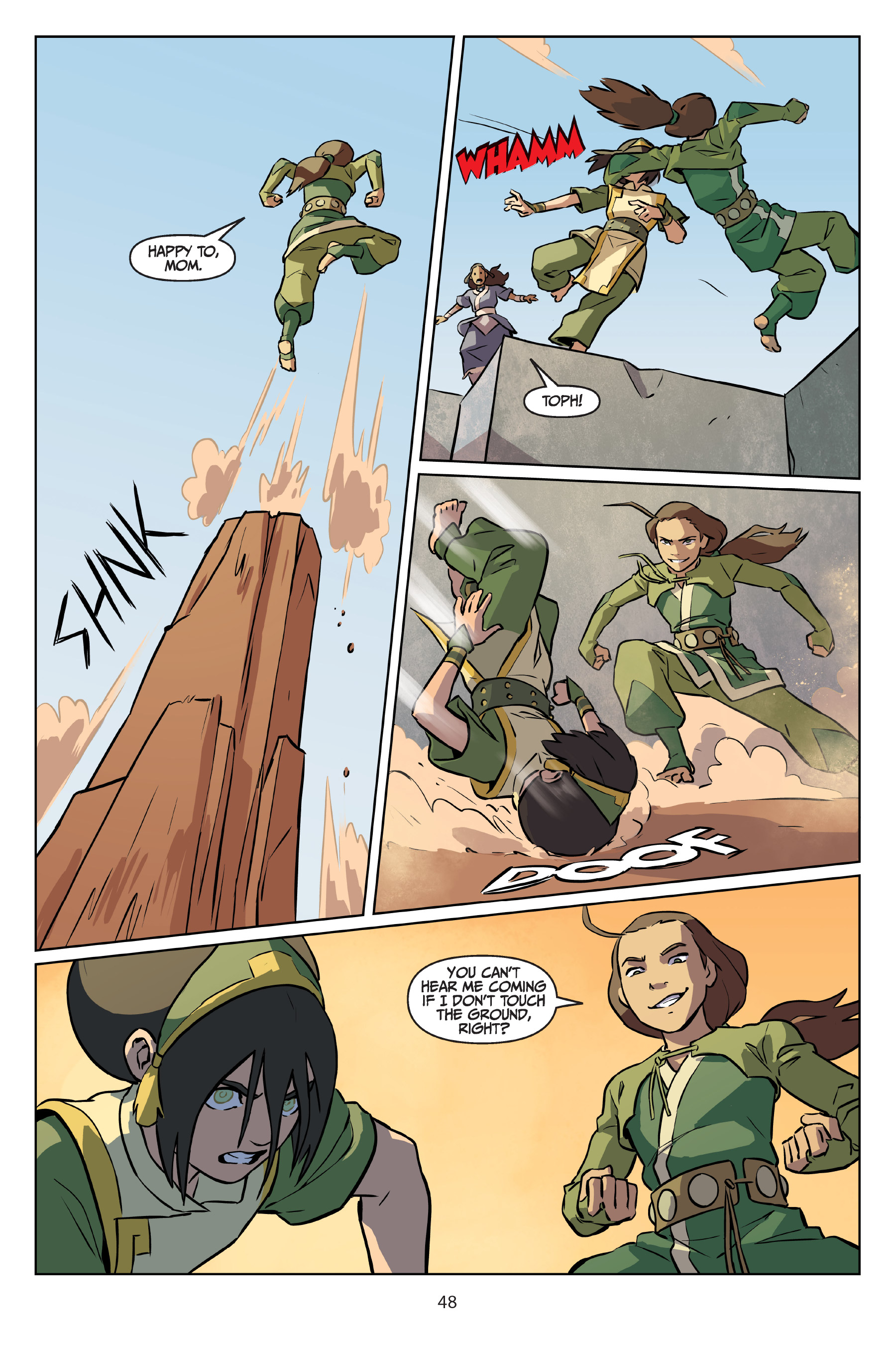 Read online Nickelodeon Avatar: The Last Airbender - Imbalance comic -  Issue # TPB 3 - 49