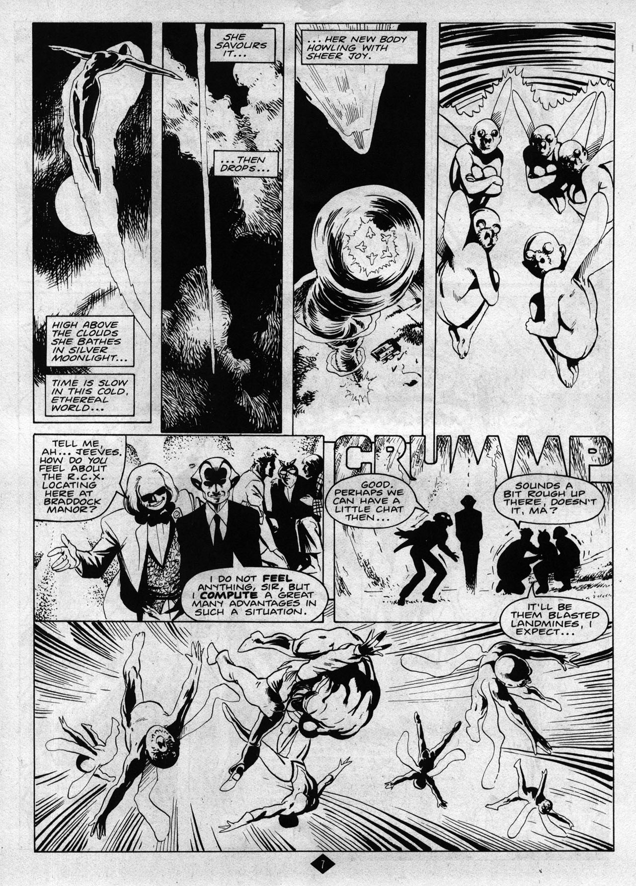 Read online Captain Britain (1985) comic -  Issue #9 - 7