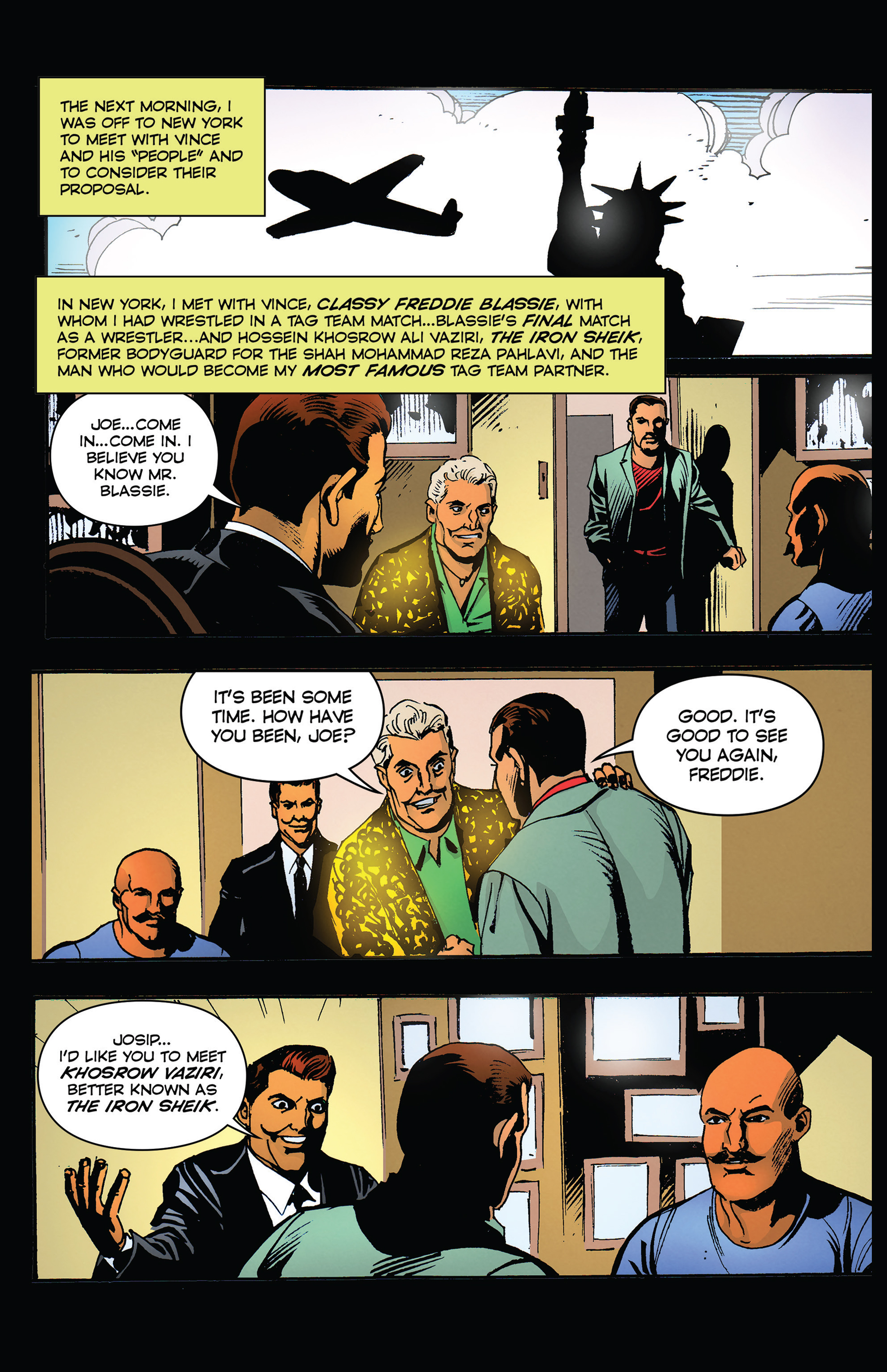 Read online Turnbuckle Titans: Nikolai Volkoff comic -  Issue #3 - 7