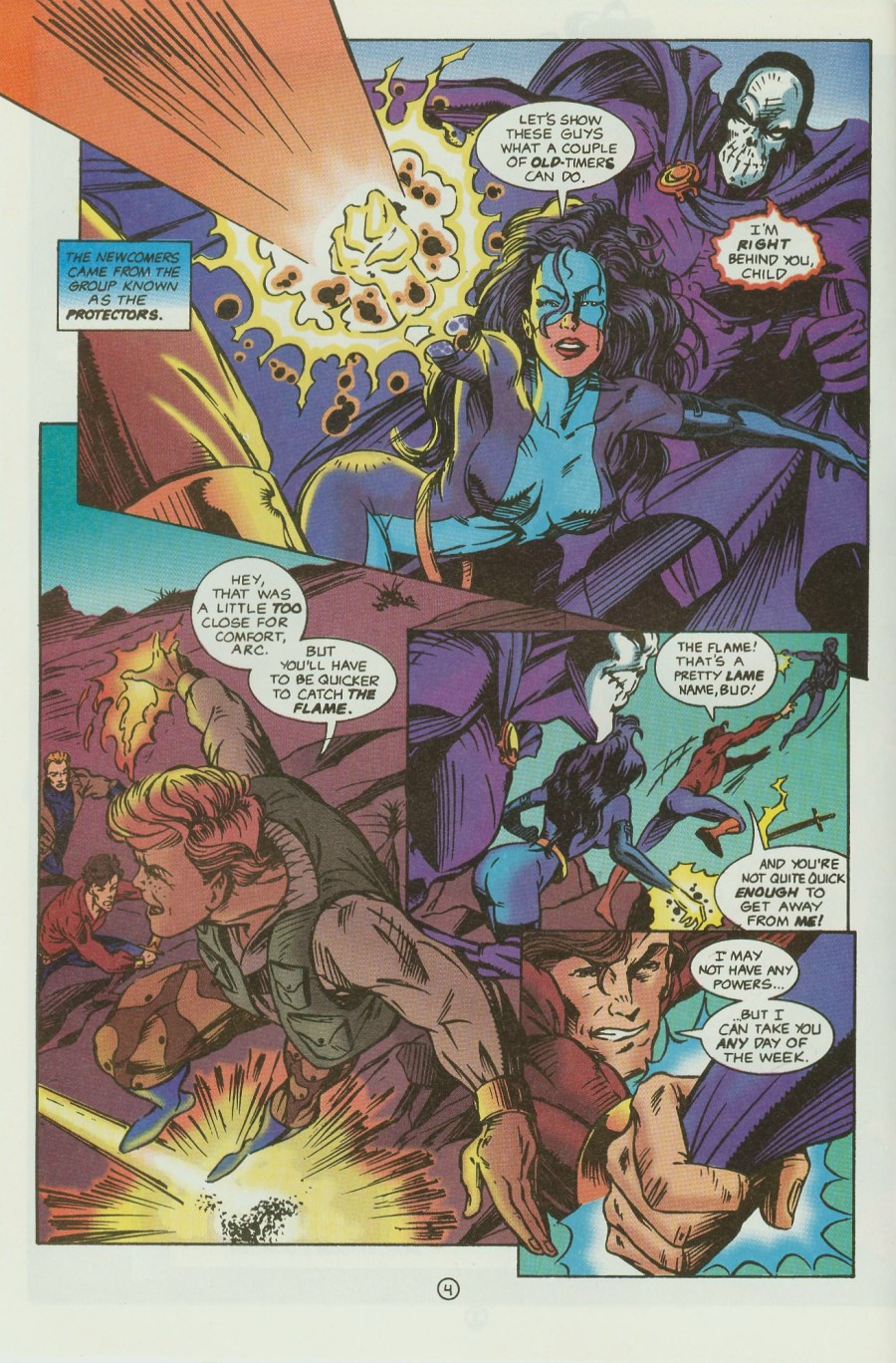 Read online Ex-Mutants comic -  Issue #13 - 5