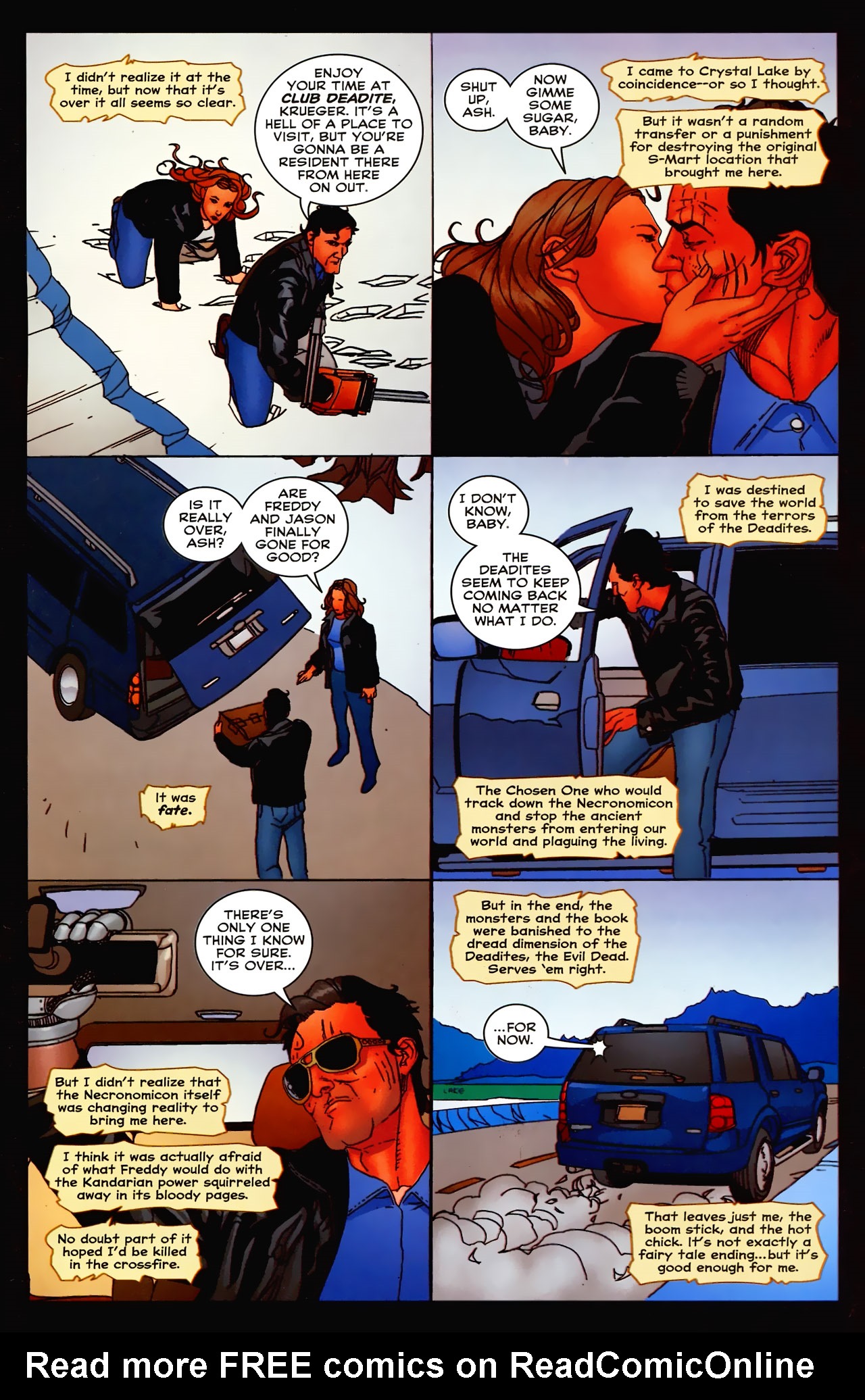 Read online Freddy Vs Jason Vs Ash comic -  Issue #6 - 20