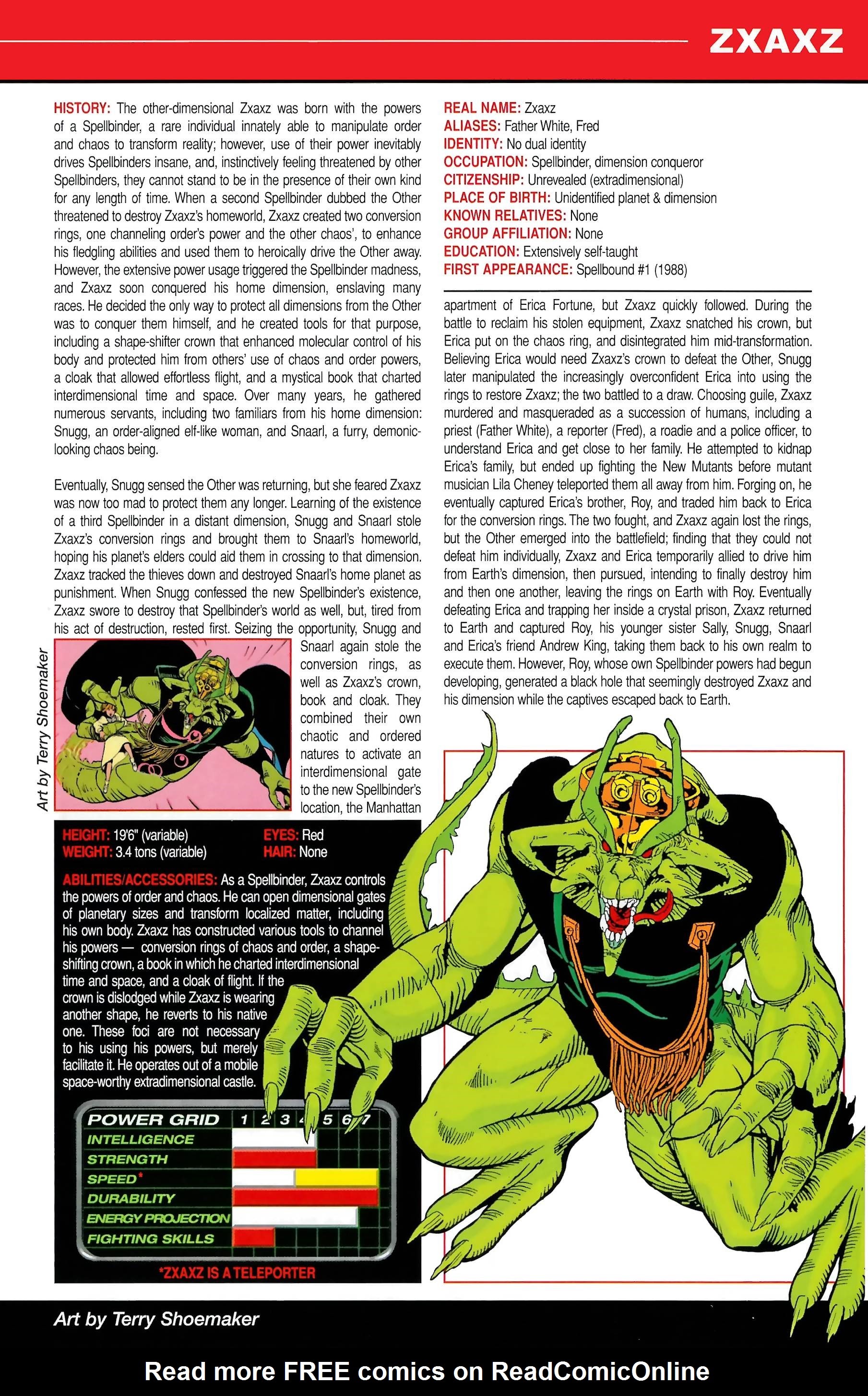 Read online Official Handbook of the Marvel Universe A to Z comic -  Issue # TPB 14 (Part 1) - 27