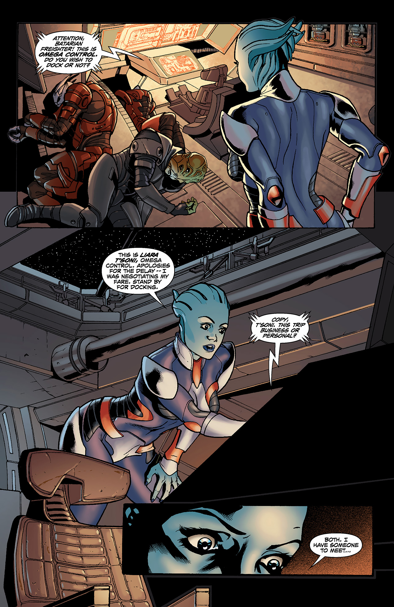 Read online Mass Effect: Redemption comic -  Issue #1 - 7