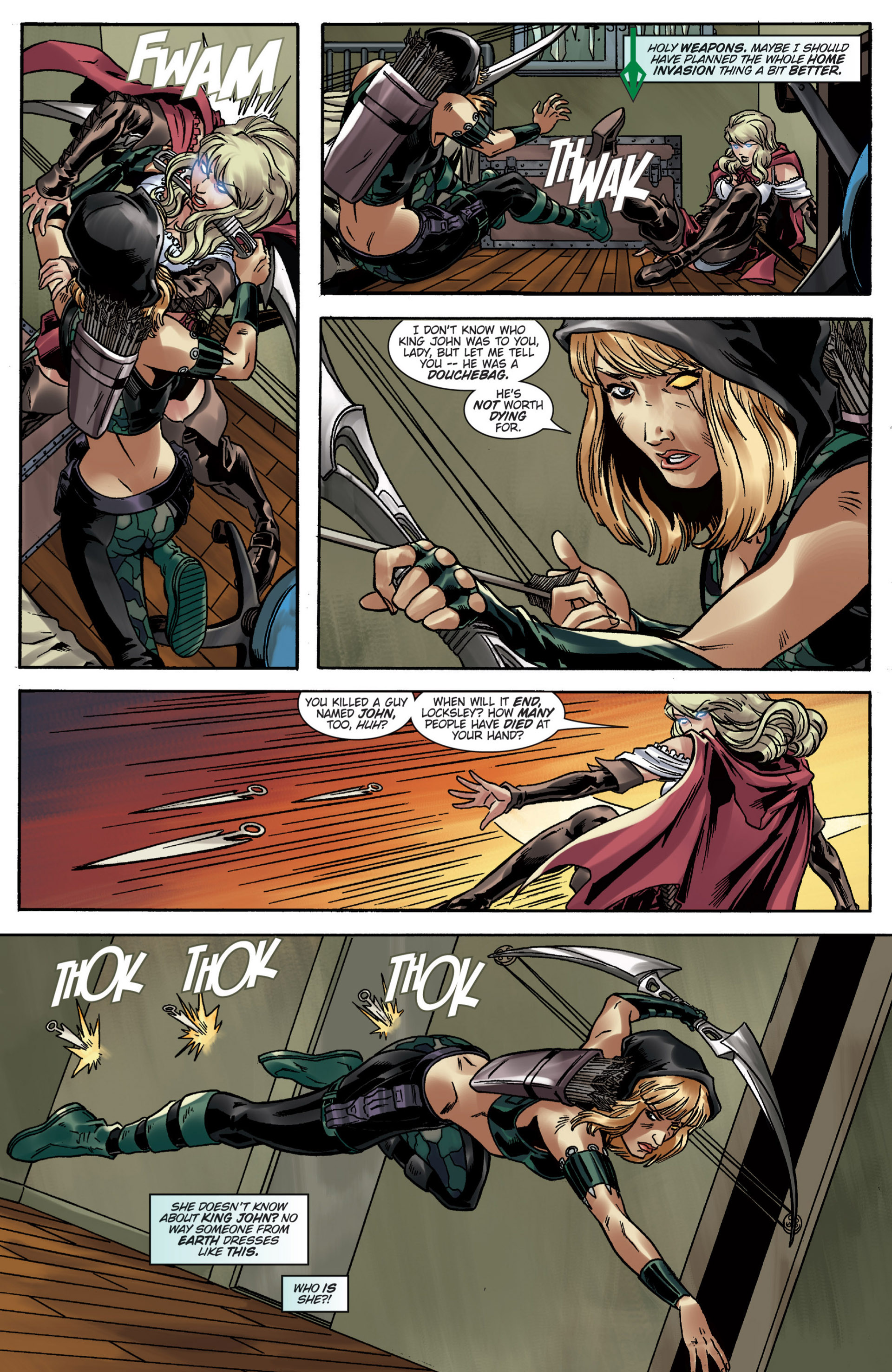 Read online Grimm Fairy Tales presents Robyn Hood vs. Red Riding Hood comic -  Issue # Full - 23