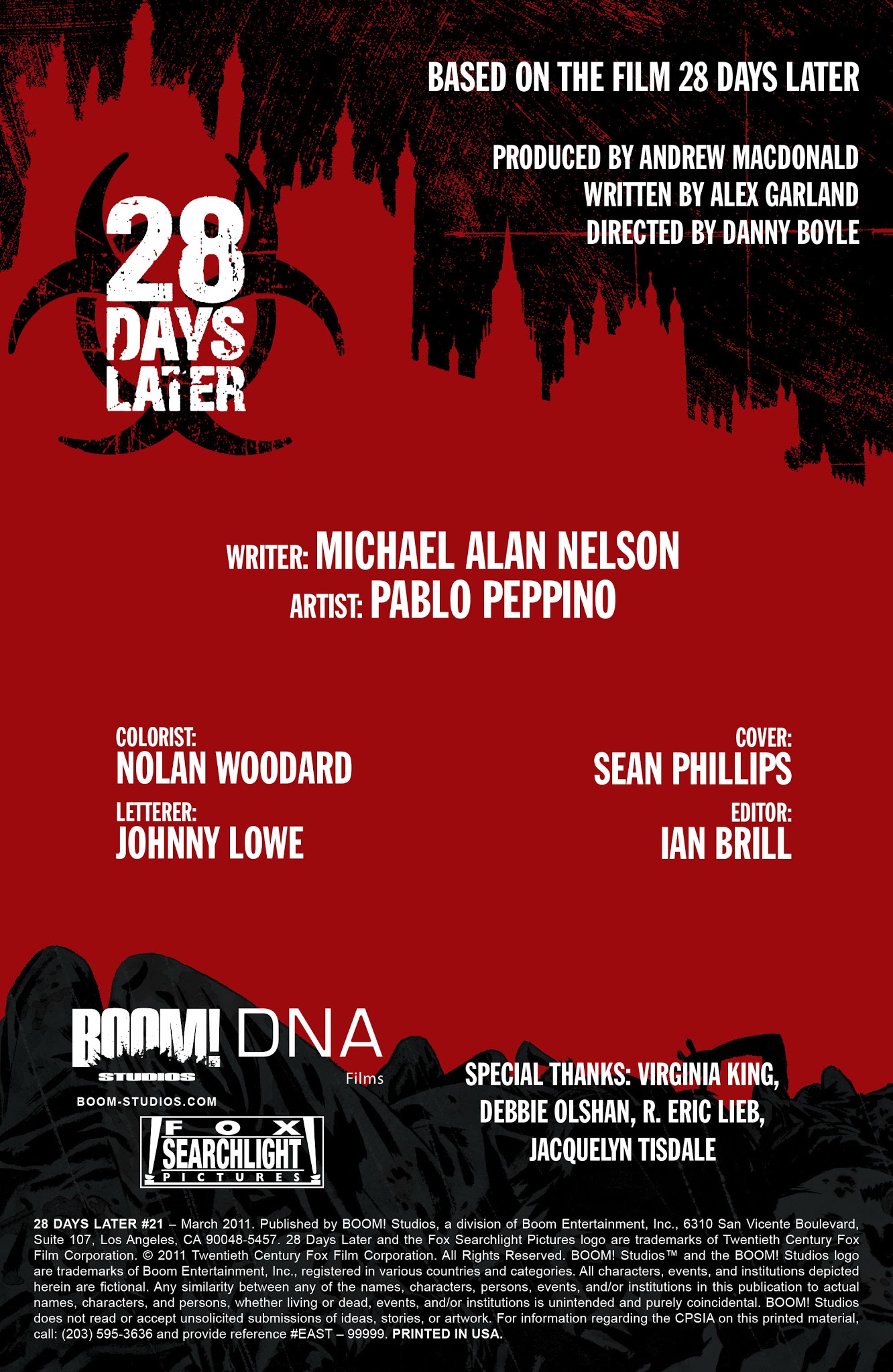 Read online 28 Days Later comic -  Issue #21 - 2