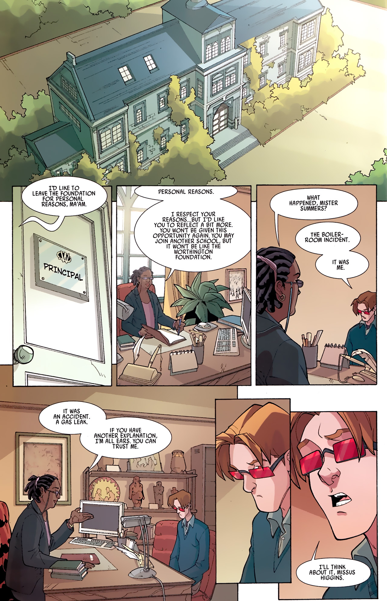 Read online X-Campus comic -  Issue #1 - 47