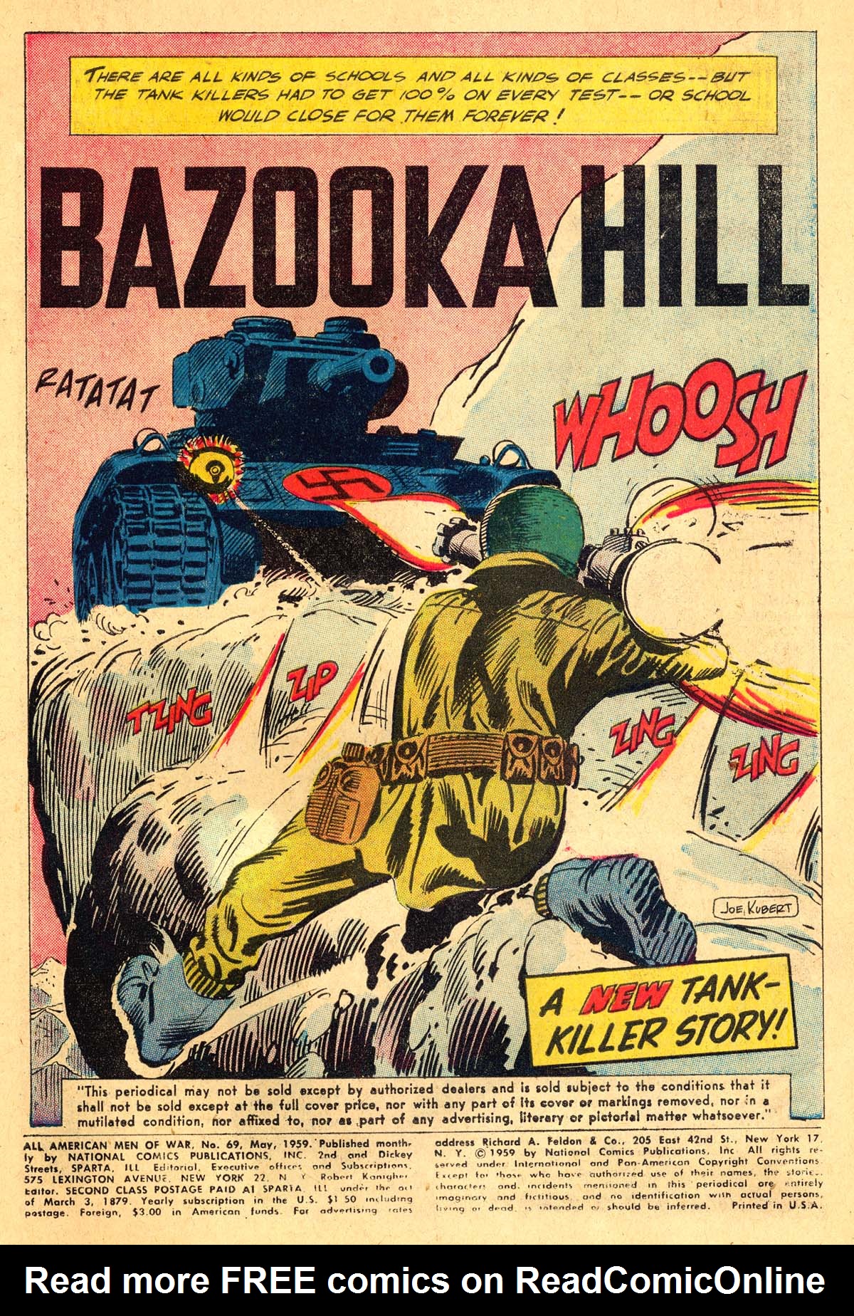 Read online All-American Men of War comic -  Issue #69 - 3