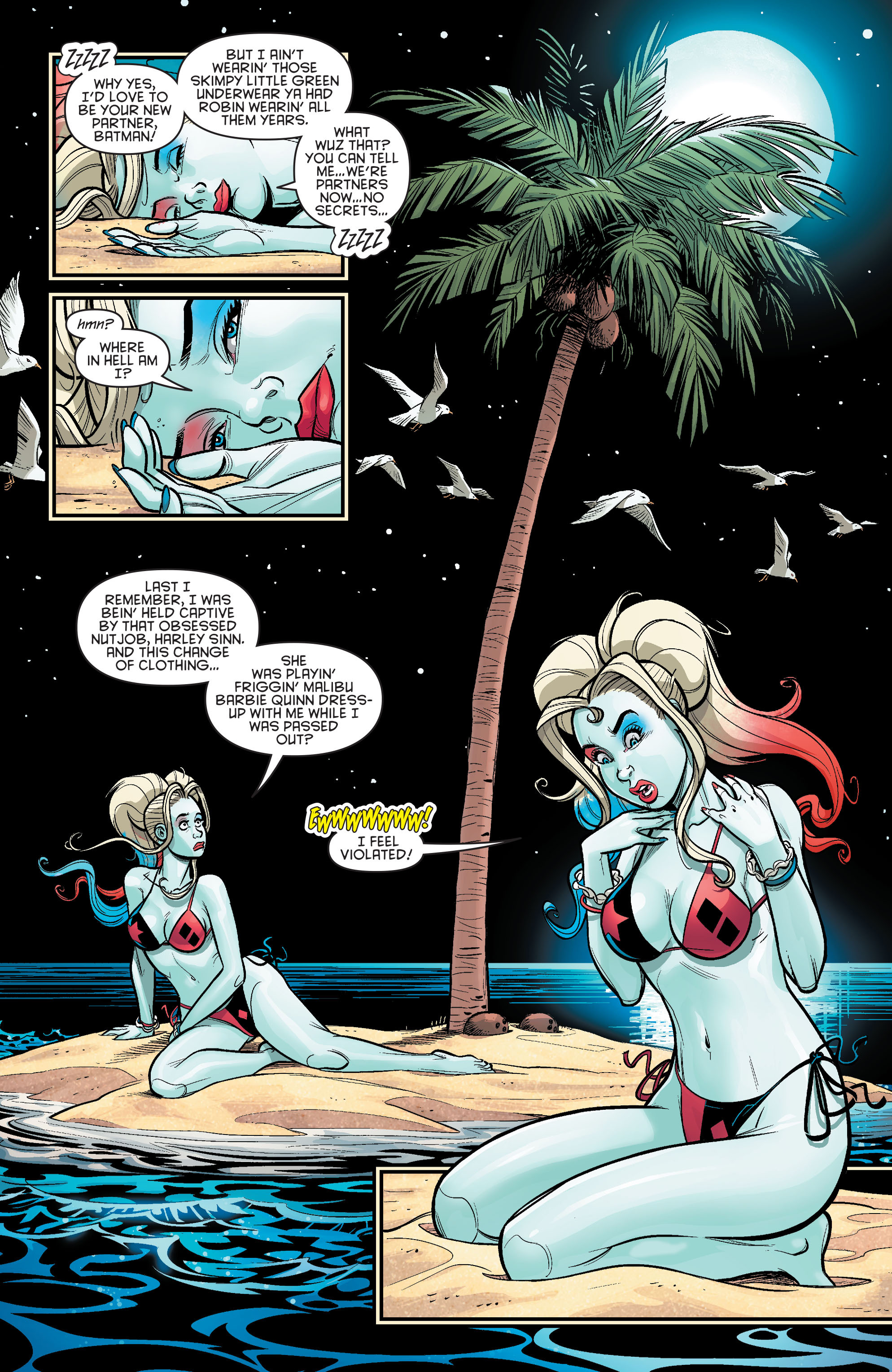 Read online Harley Quinn And Her Gang Of Harleys comic -  Issue #4 - 7