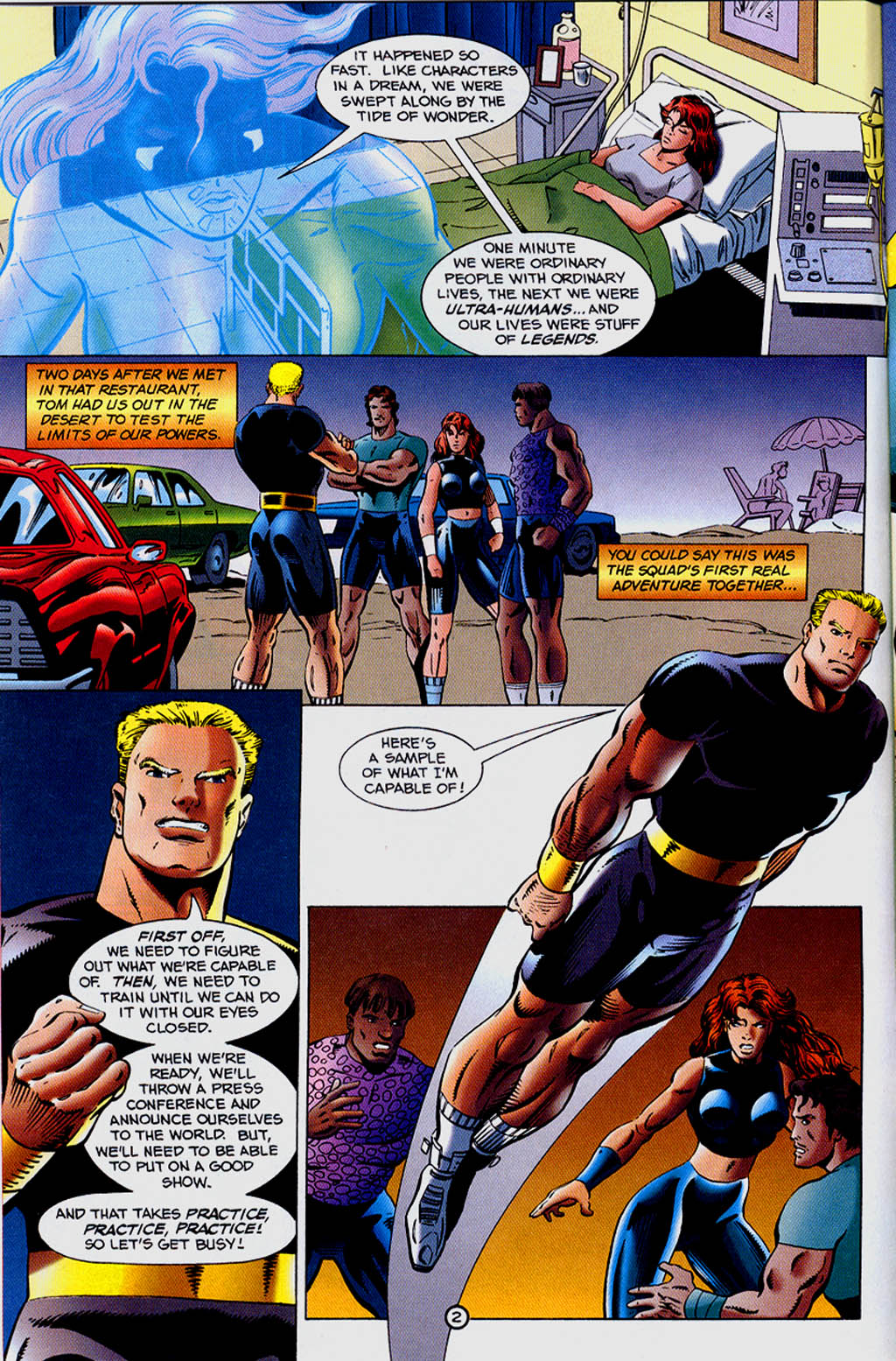 Read online Ultraverse Year Zero: Death of the Squad comic -  Issue #2 - 3