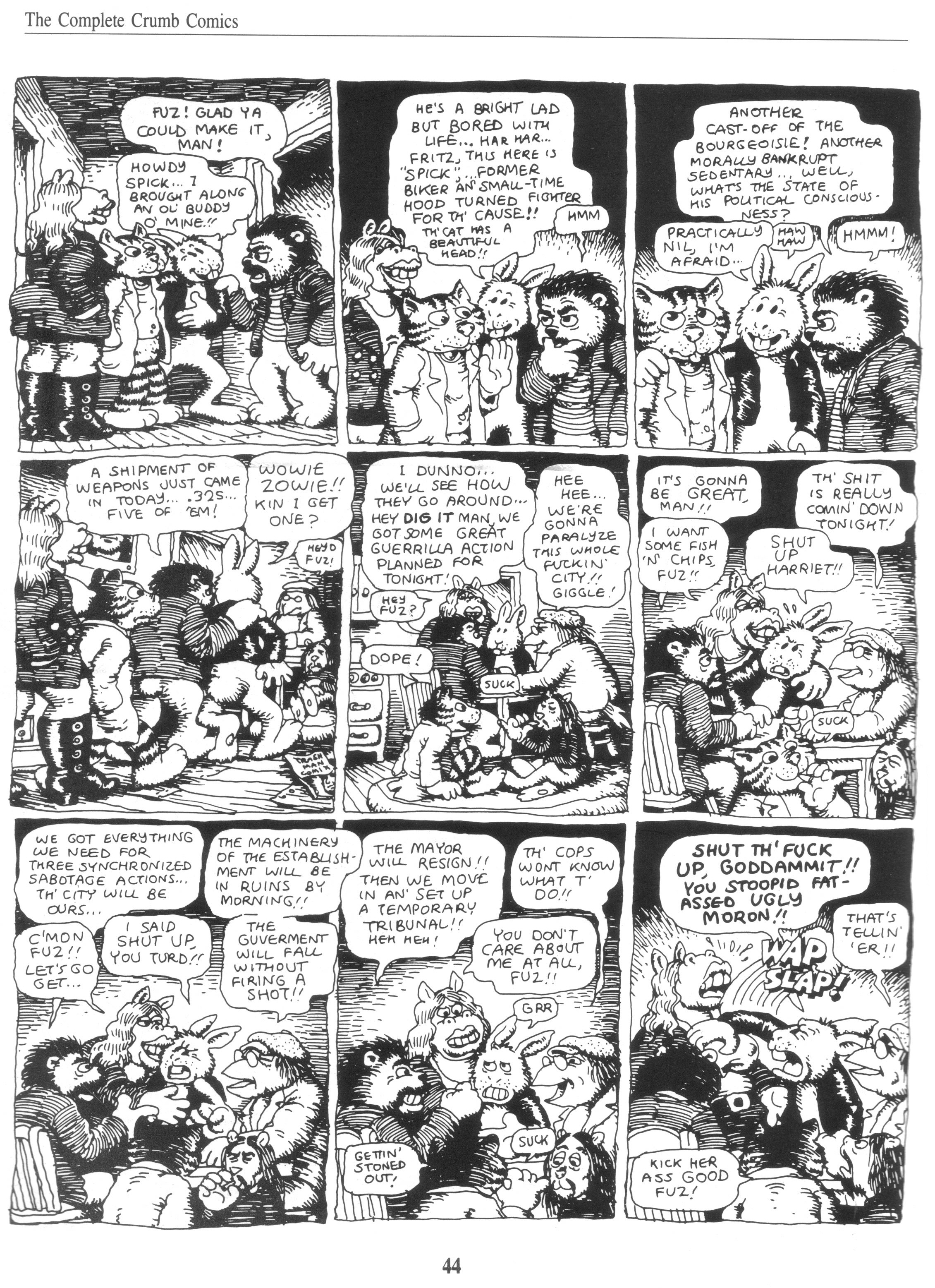 Read online The Complete Crumb Comics comic -  Issue # TPB 5 - 55