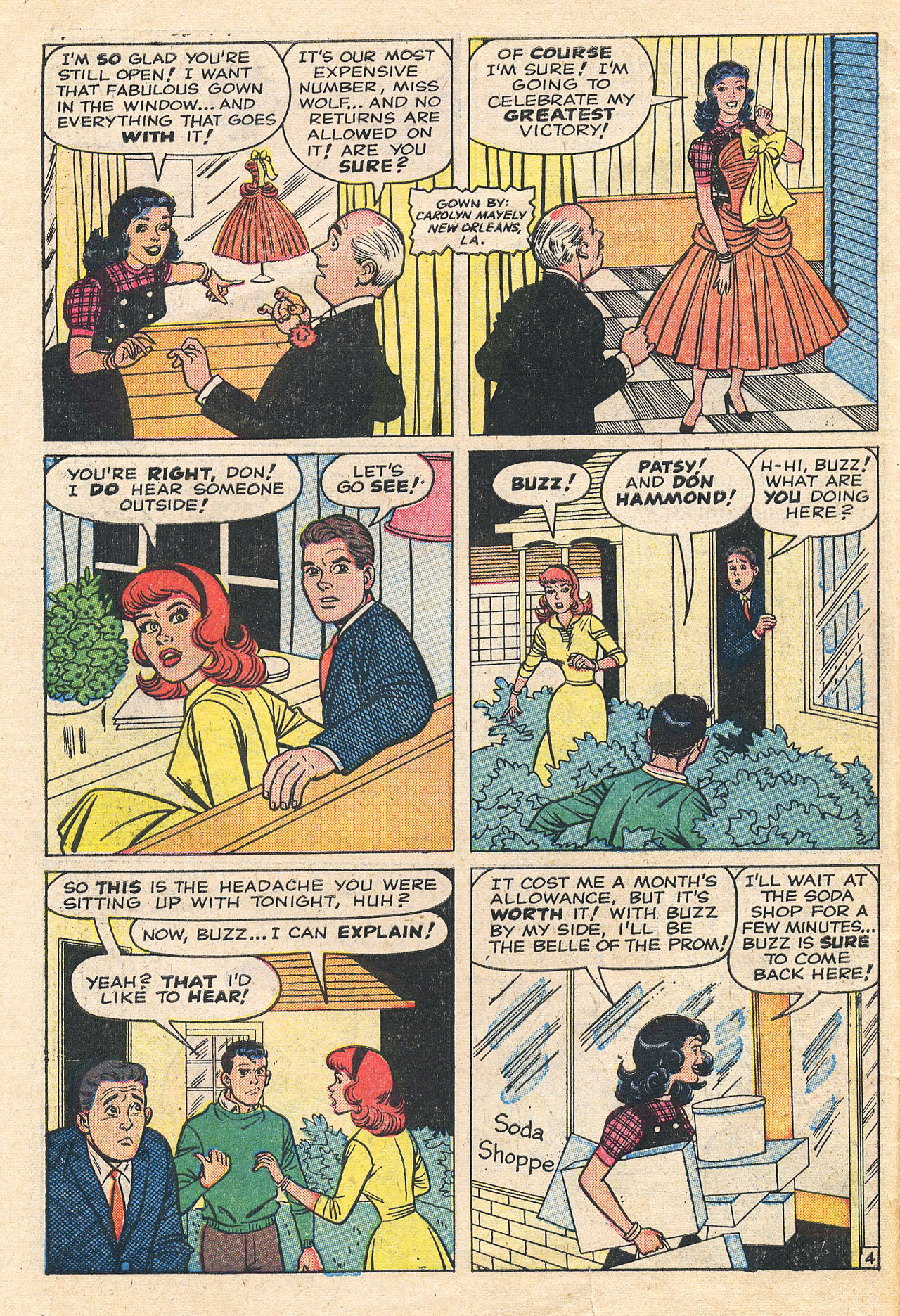 Read online Patsy Walker comic -  Issue #88 - 6