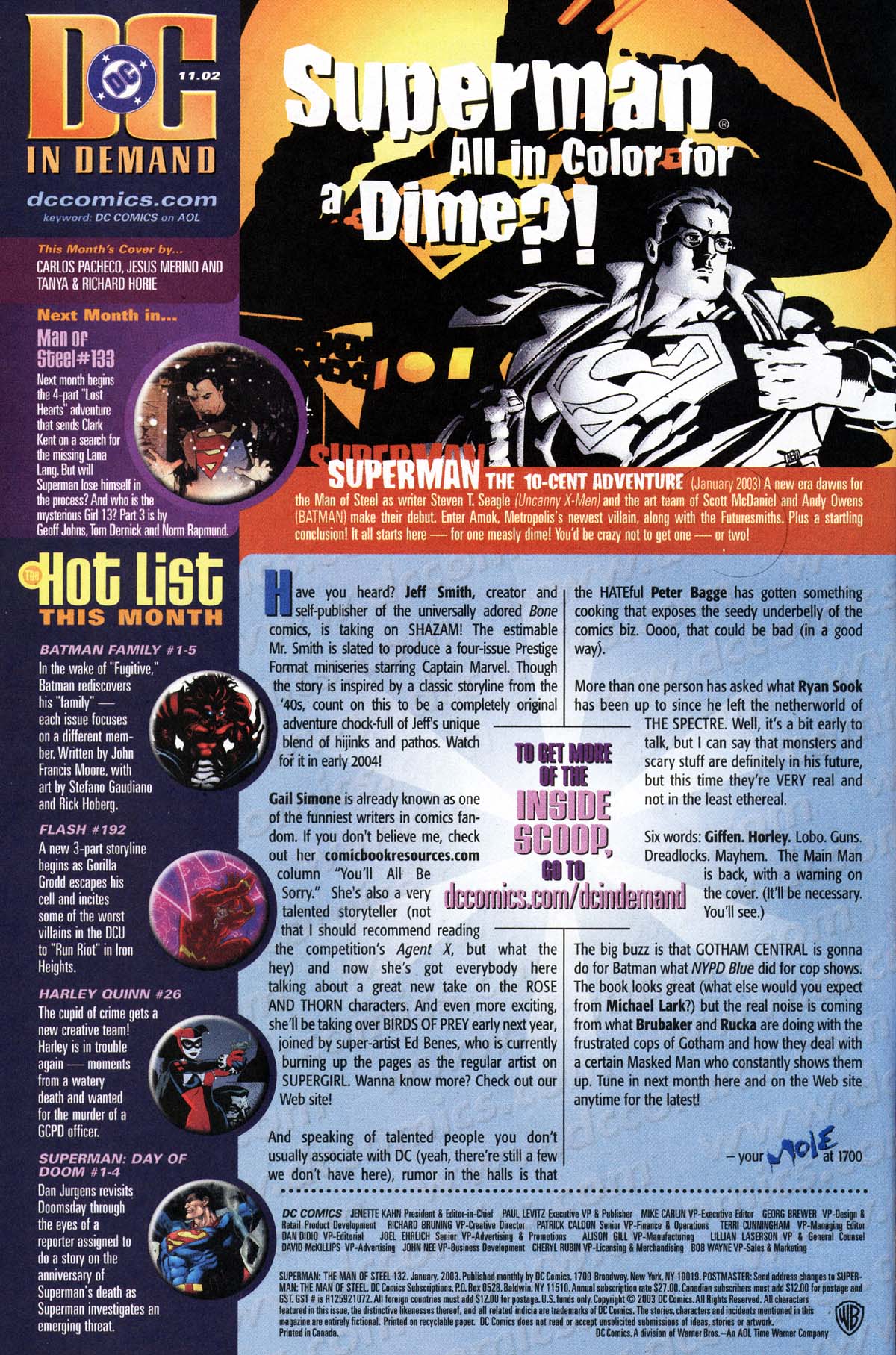 Read online Superman: The Man of Steel (1991) comic -  Issue #132 - 30