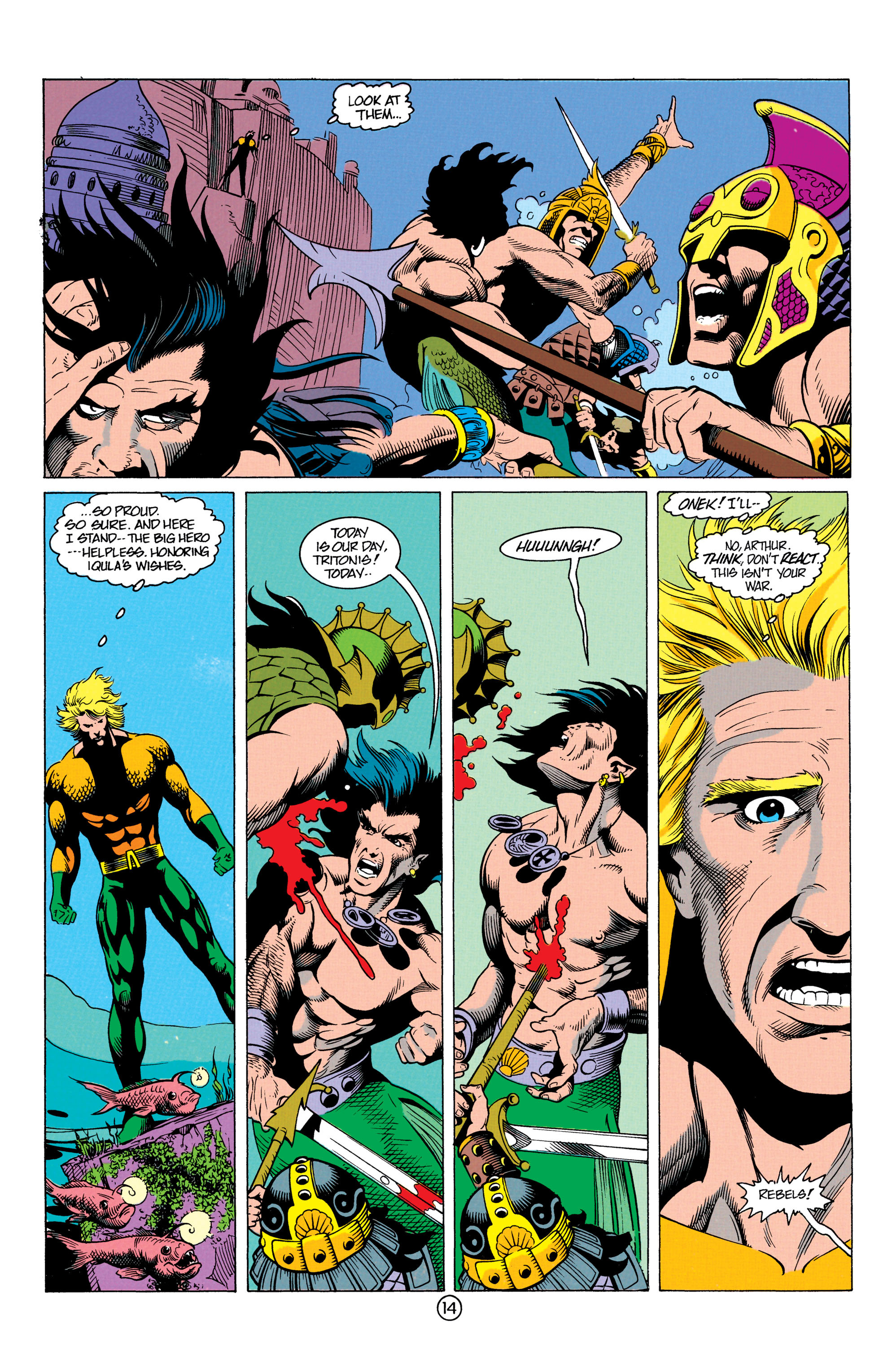Read online Aquaman (1991) comic -  Issue #12 - 14