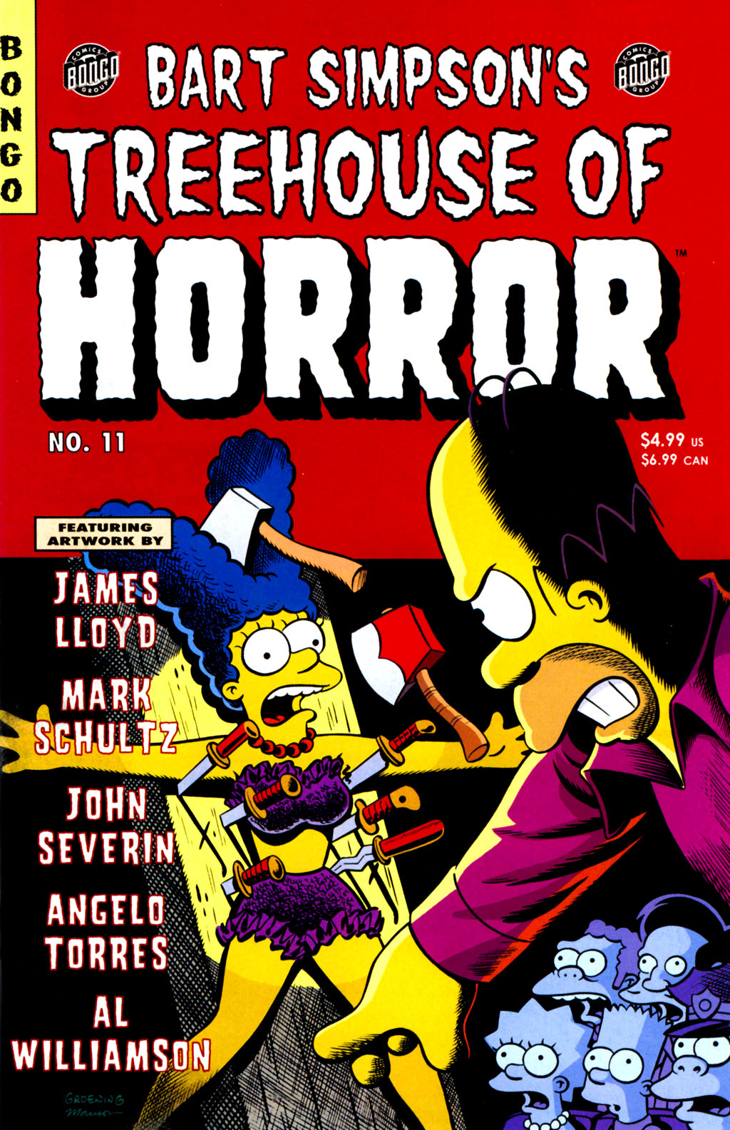 Read online Treehouse of Horror comic -  Issue #11 - 2