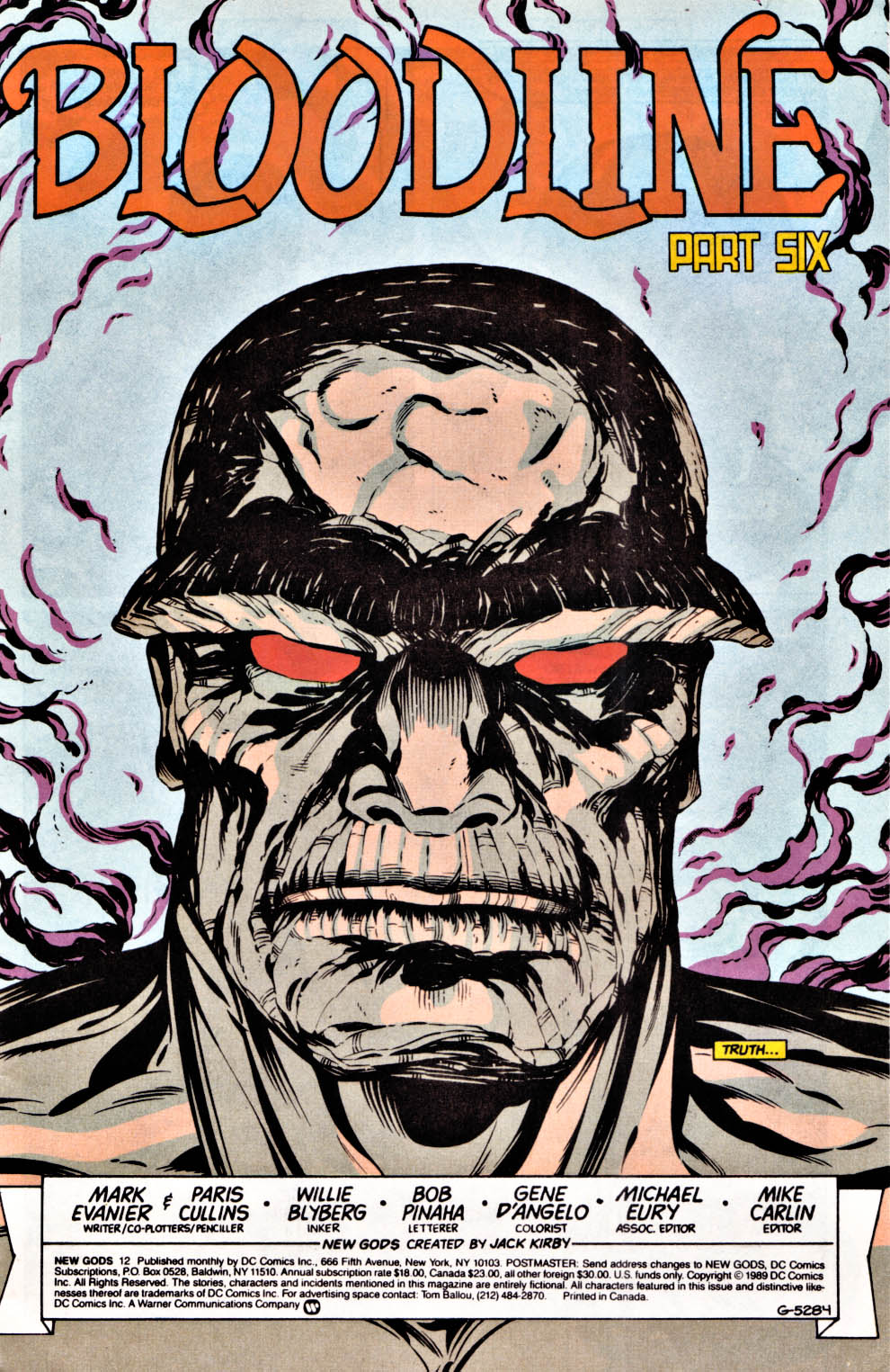 Read online The New Gods (1989) comic -  Issue #12 - 2