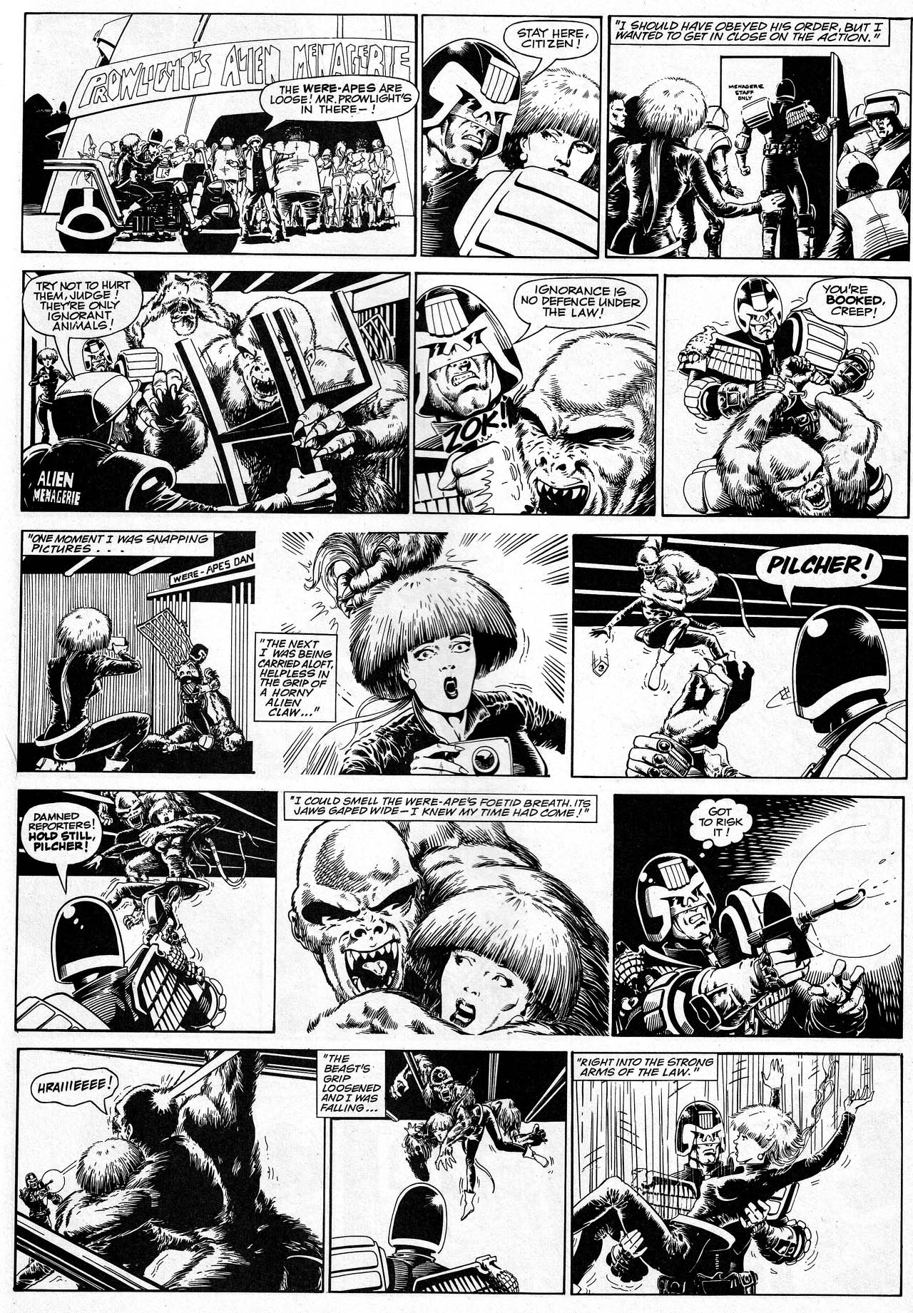 Read online Judge Dredd Megazine (vol. 3) comic -  Issue #60 - 21
