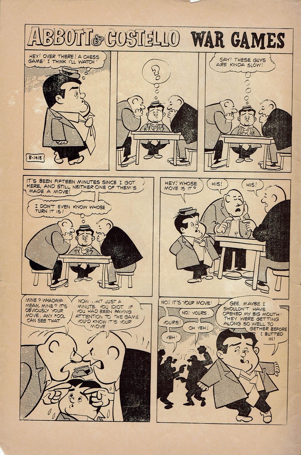 Read online Abbott & Costello comic -  Issue #3 - 2