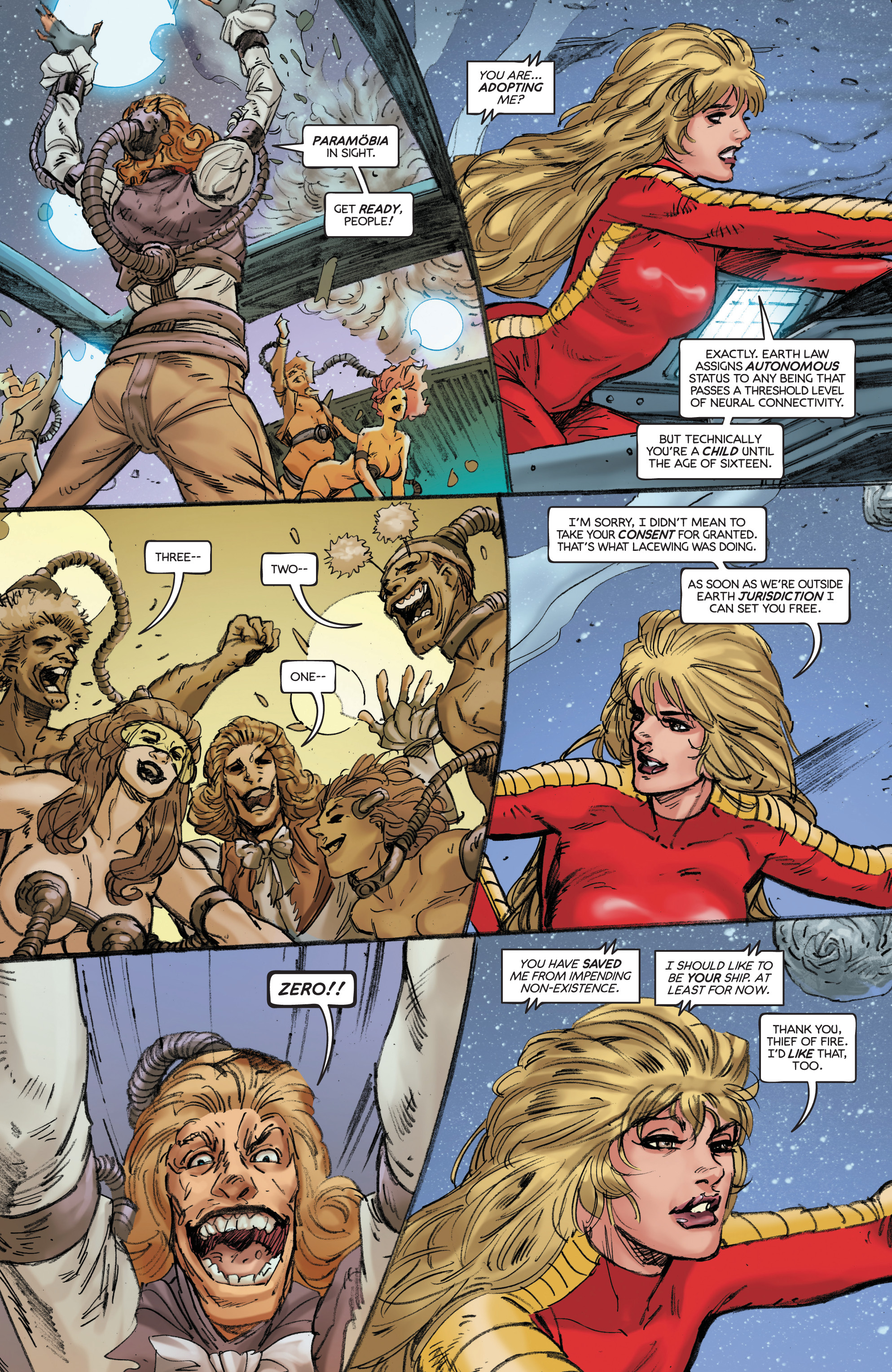 Read online Barbarella (2017) comic -  Issue # _TPB 2 - 92
