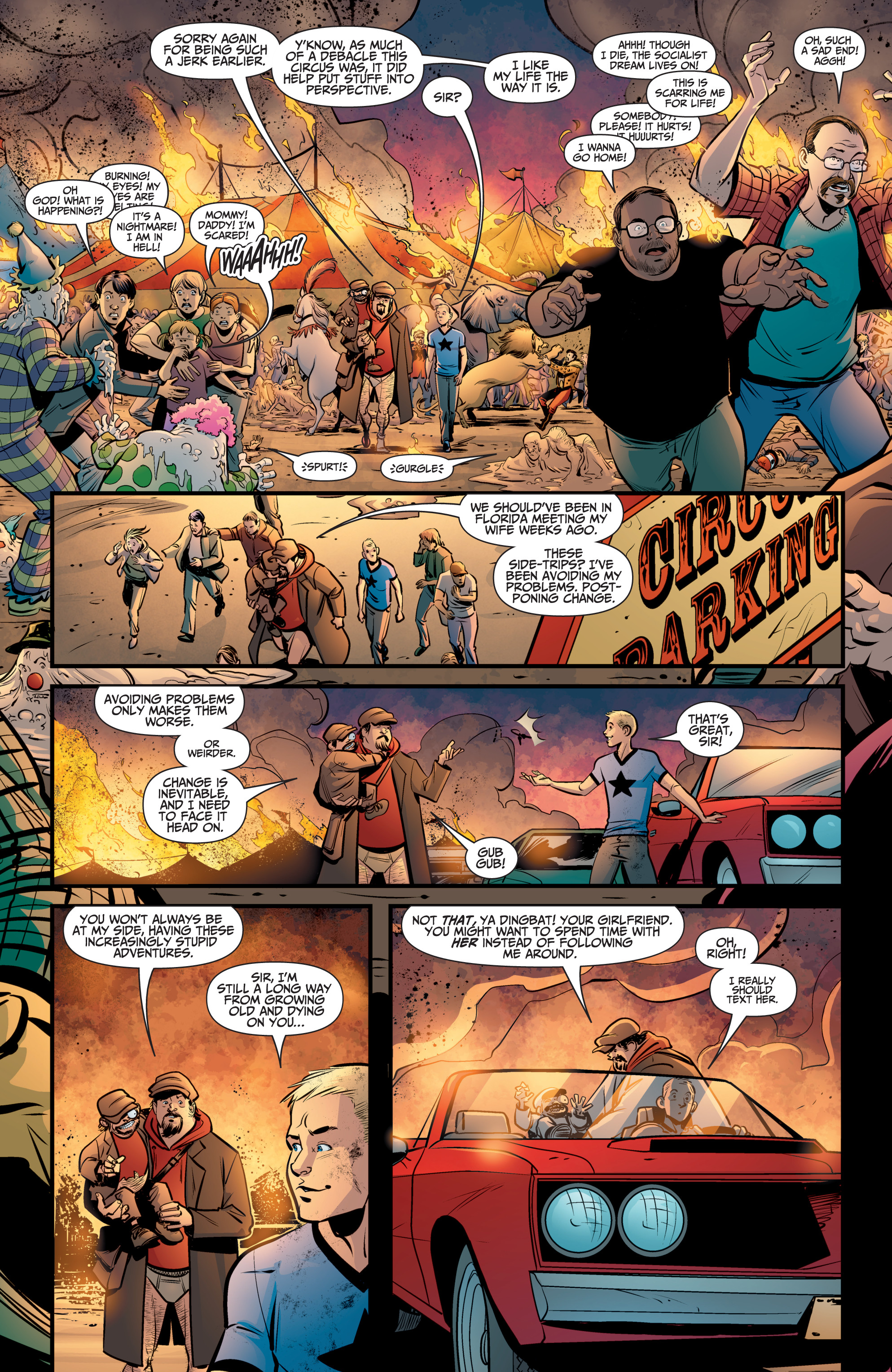 Read online A&A: The Adventures of Archer & Armstrong comic -  Issue #8 - 16