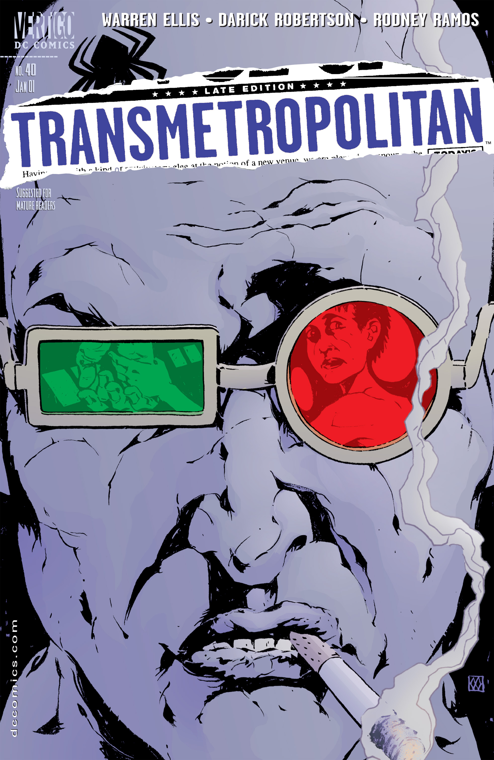 Read online Transmetropolitan comic -  Issue #40 - 1