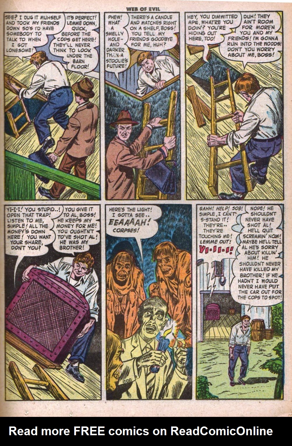 Read online Web of Evil comic -  Issue #7 - 17