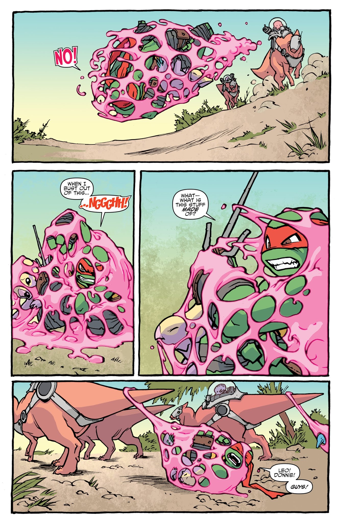 Read online Teenage Mutant Ninja Turtles: Macro-Series comic -  Issue #4 - 34