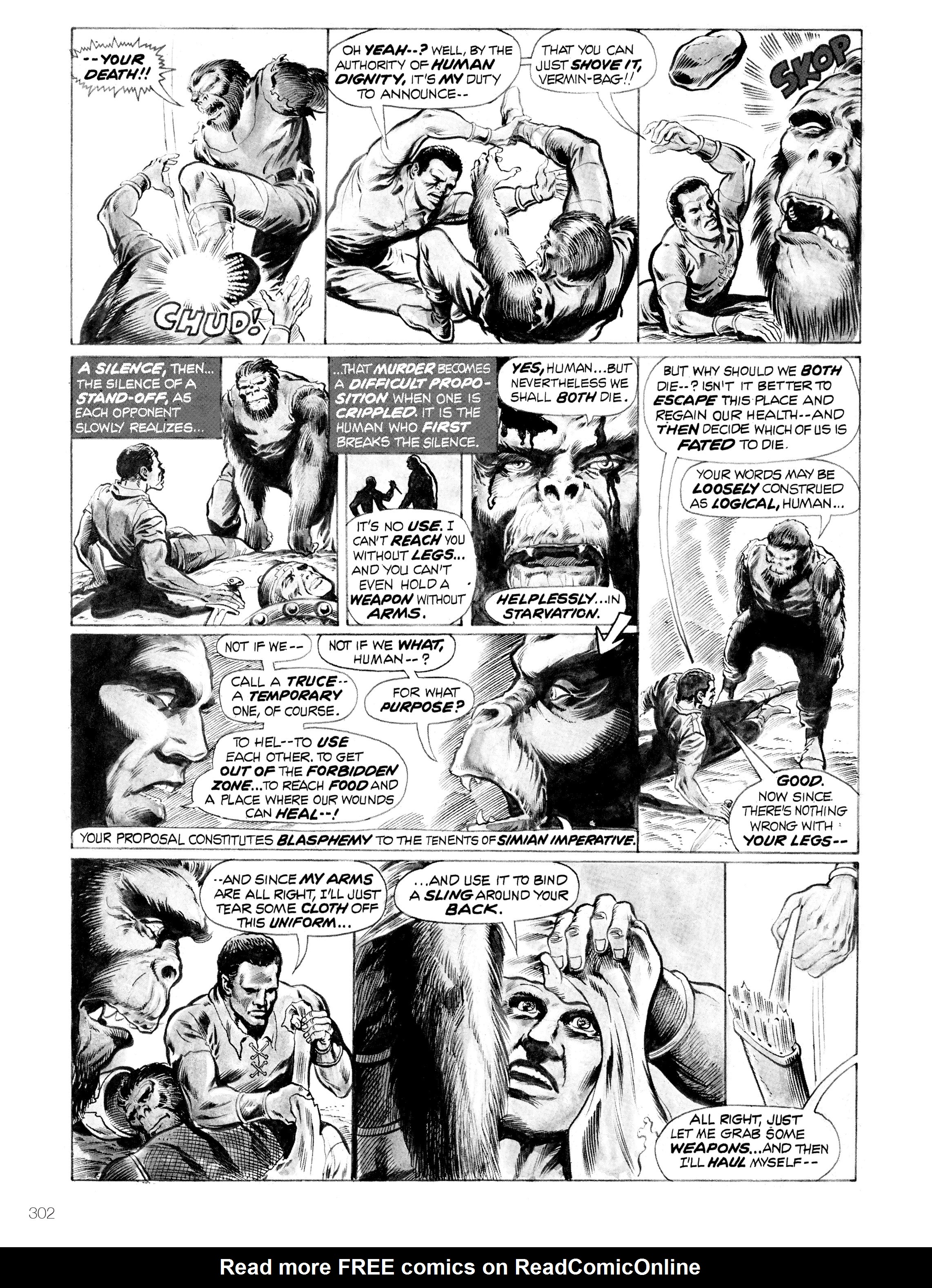 Read online Planet of the Apes: Archive comic -  Issue # TPB 4 (Part 3) - 88