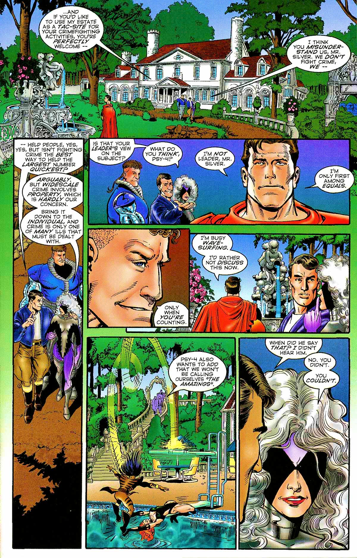 Read online Isaac Asimov's I-Bots comic -  Issue #1 - 21