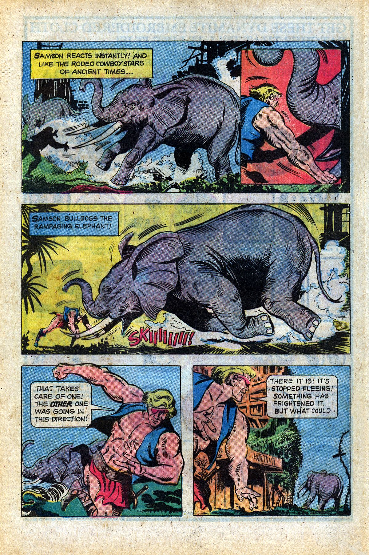 Read online Mighty Samson (1964) comic -  Issue #27 - 24