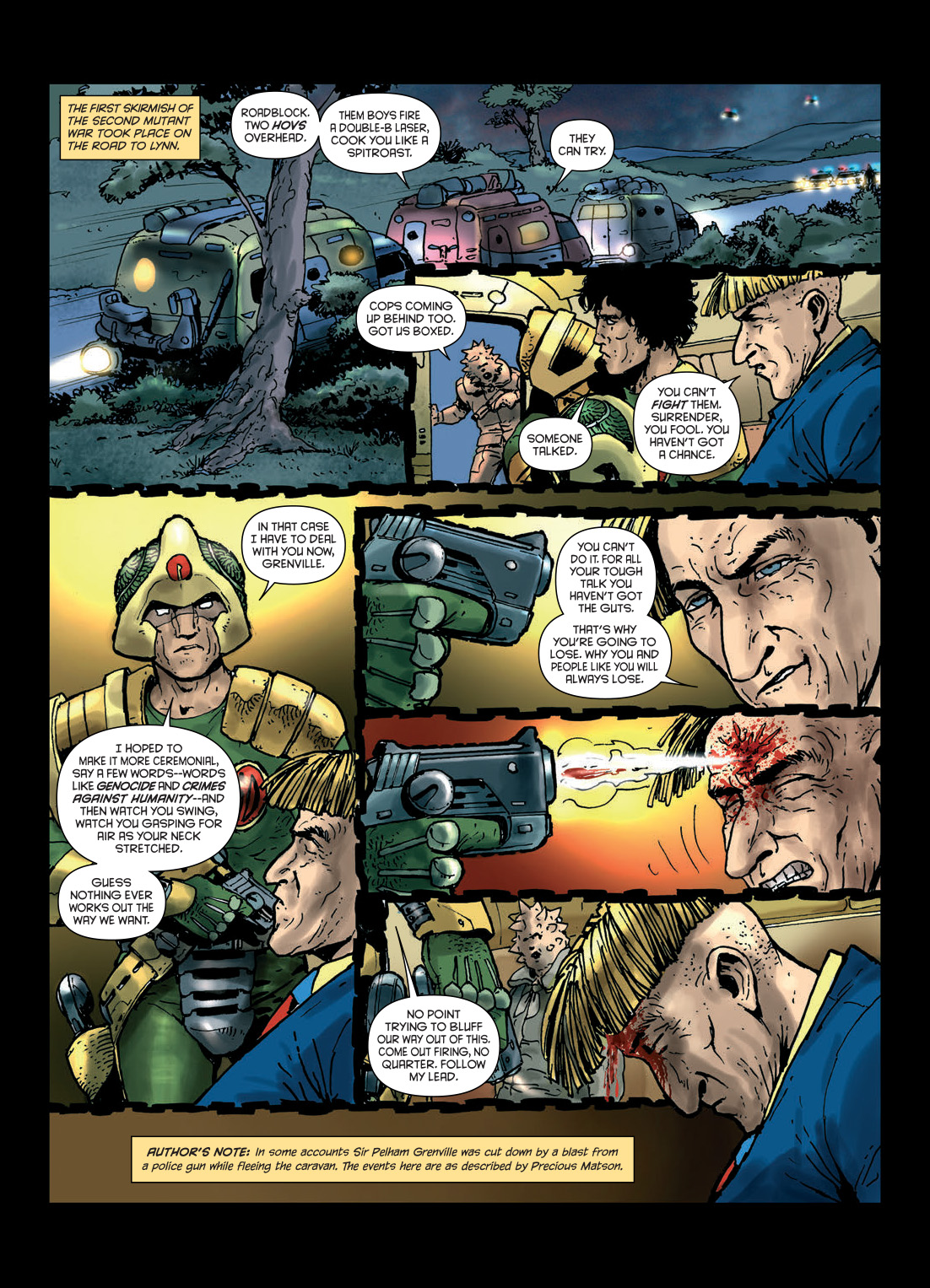 Read online Strontium Dog: The Life and Death of Johnny Alpha: Dogs of War comic -  Issue # TPB - 27