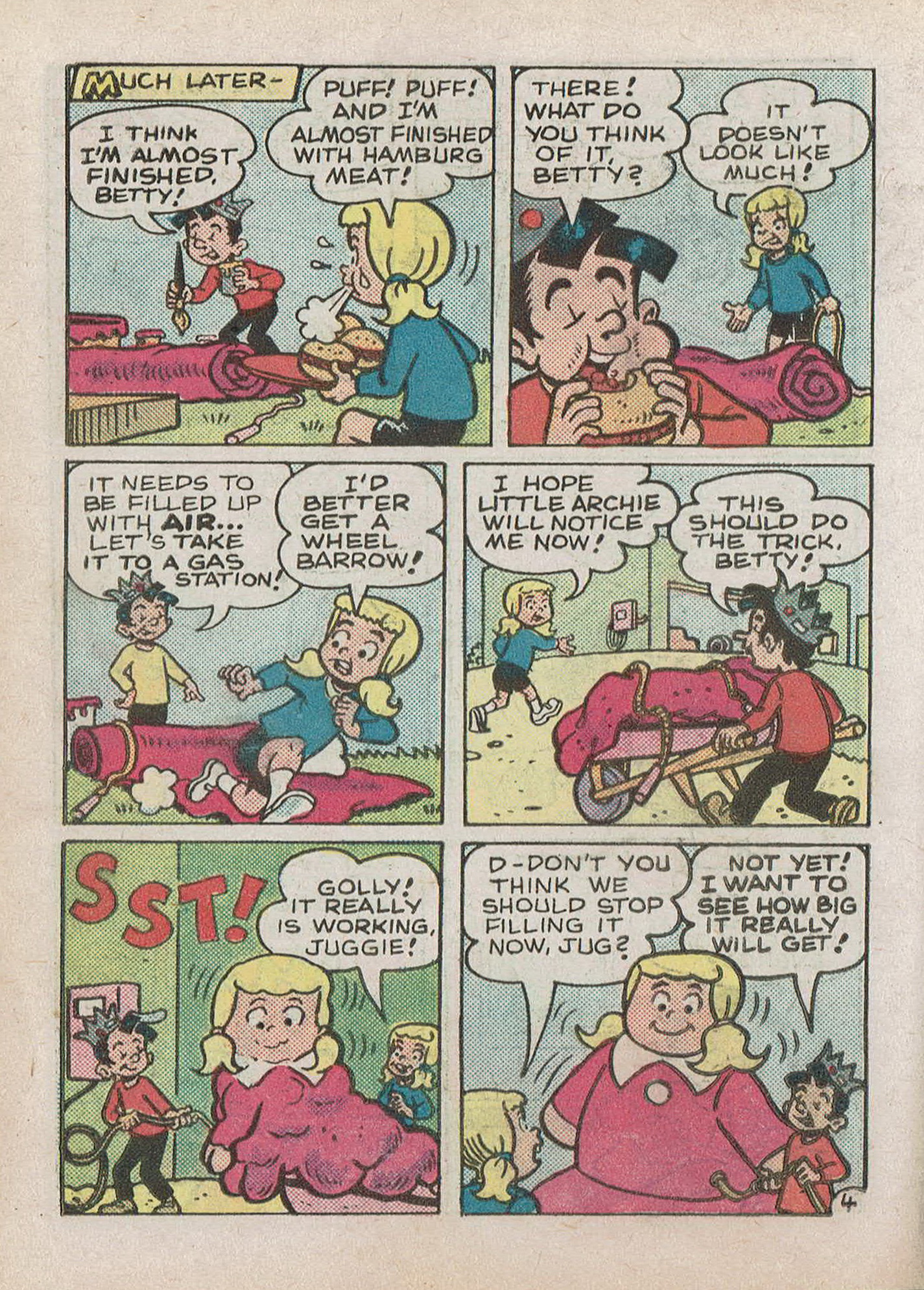 Read online Little Archie Comics Digest Magazine comic -  Issue #25 - 62