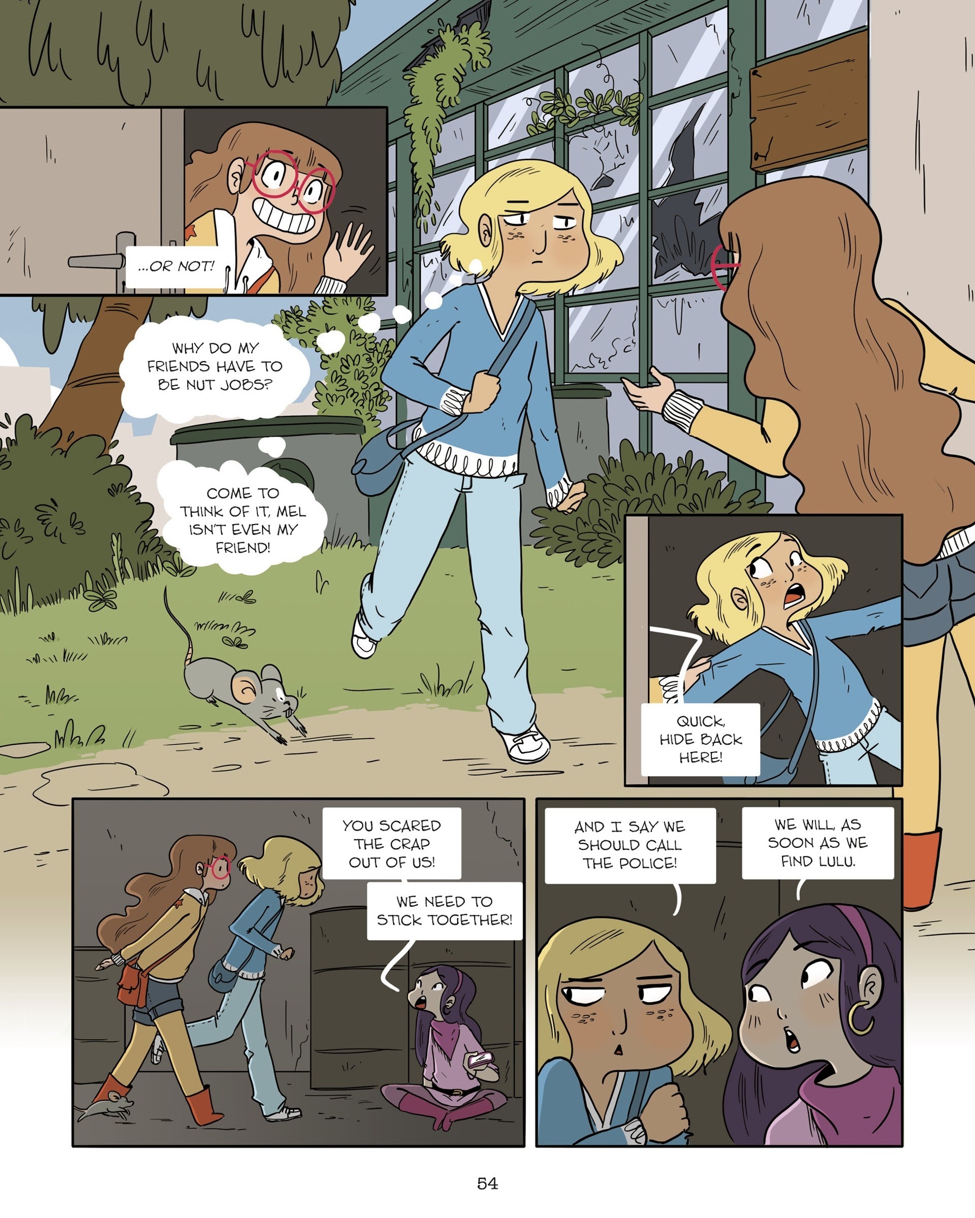 Read online Rainbow Girls: Let's Save Lulu! comic -  Issue # TPB - 51