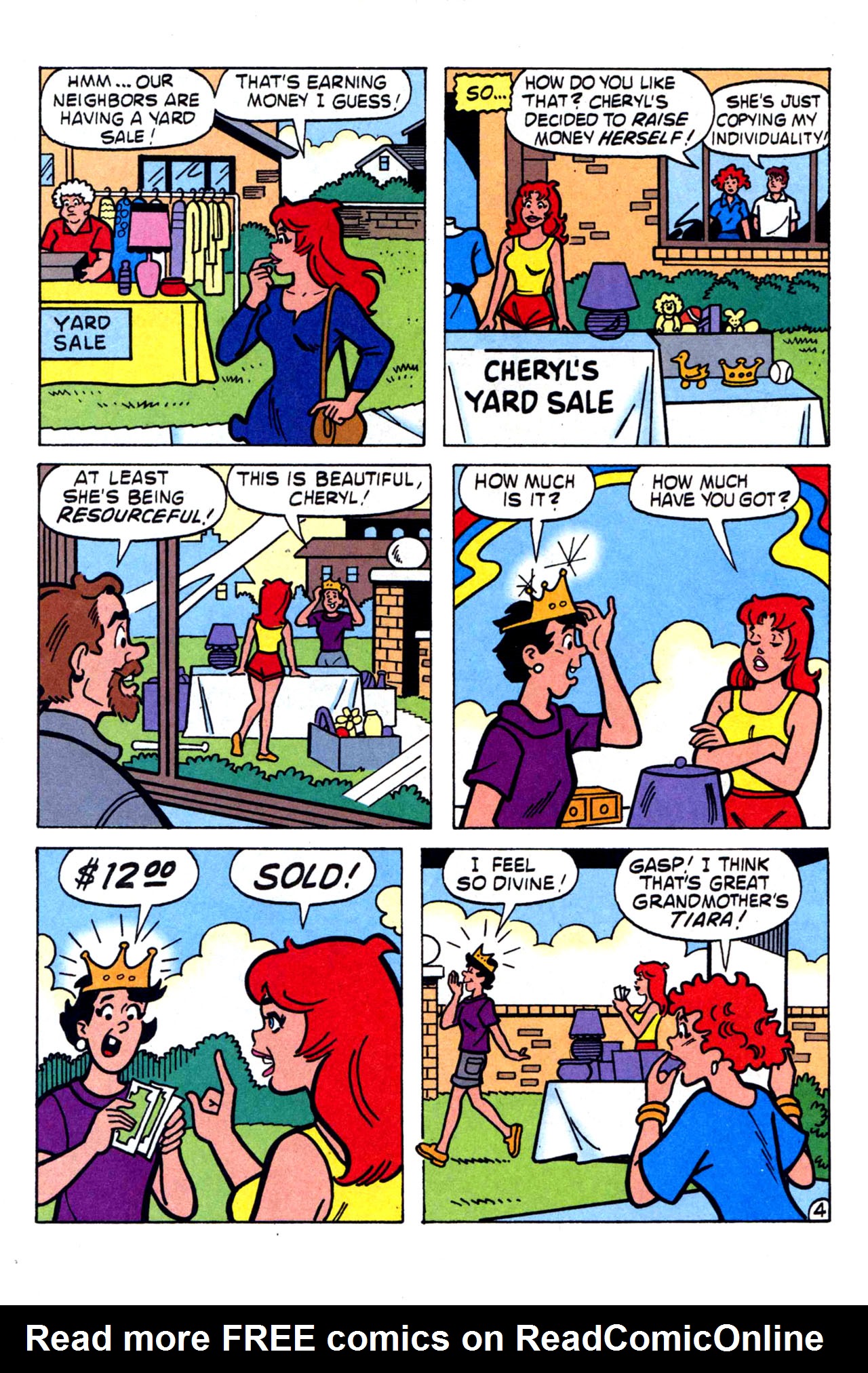 Read online Cheryl Blossom (1996) comic -  Issue #1 - 6