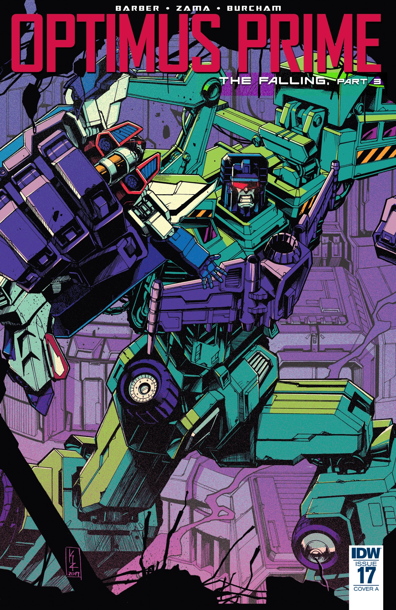 Read online Optimus Prime comic -  Issue #17 - 1