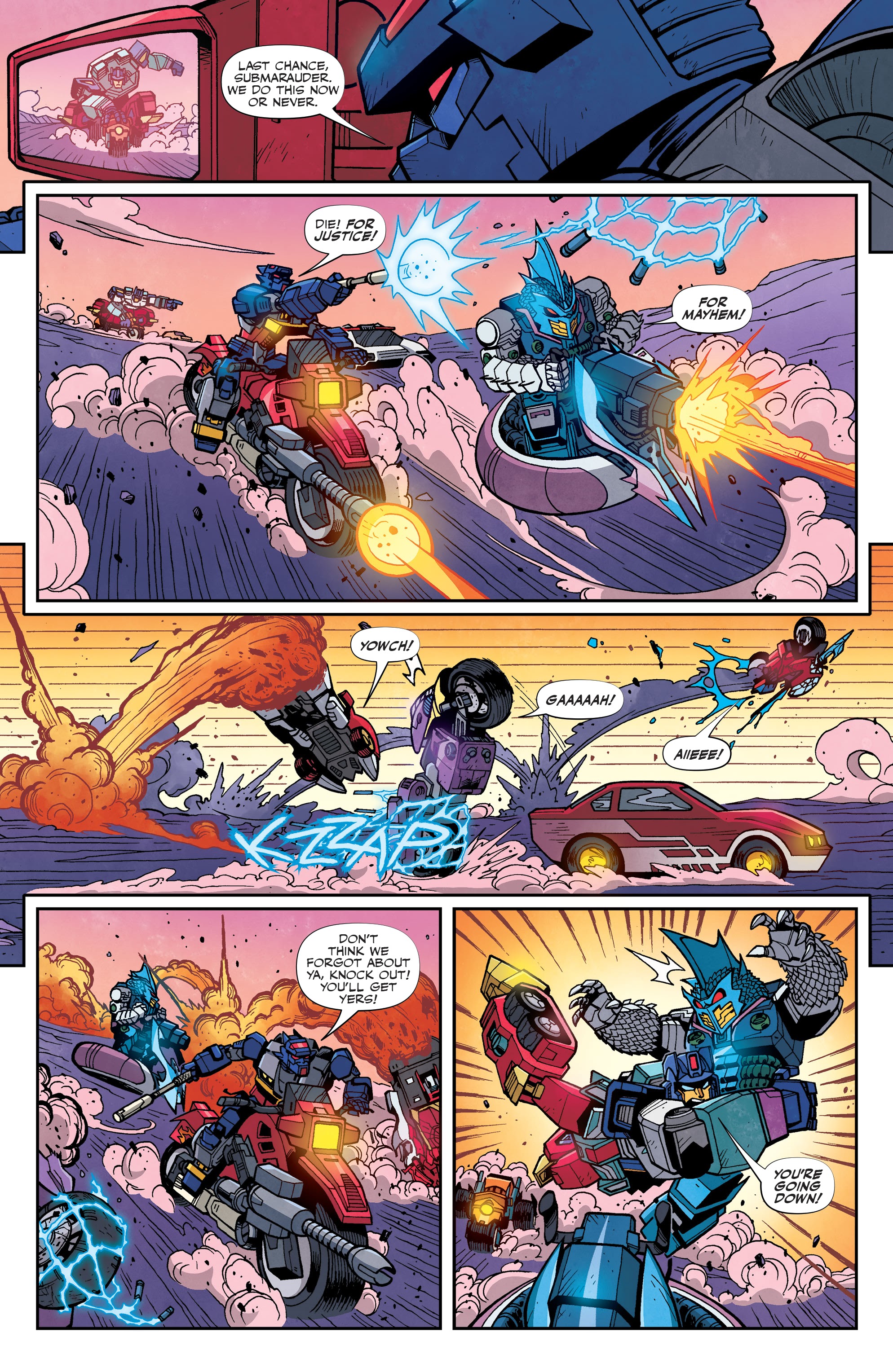 Read online Transformers: Wreckers-Tread and Circuits comic -  Issue #3 - 19