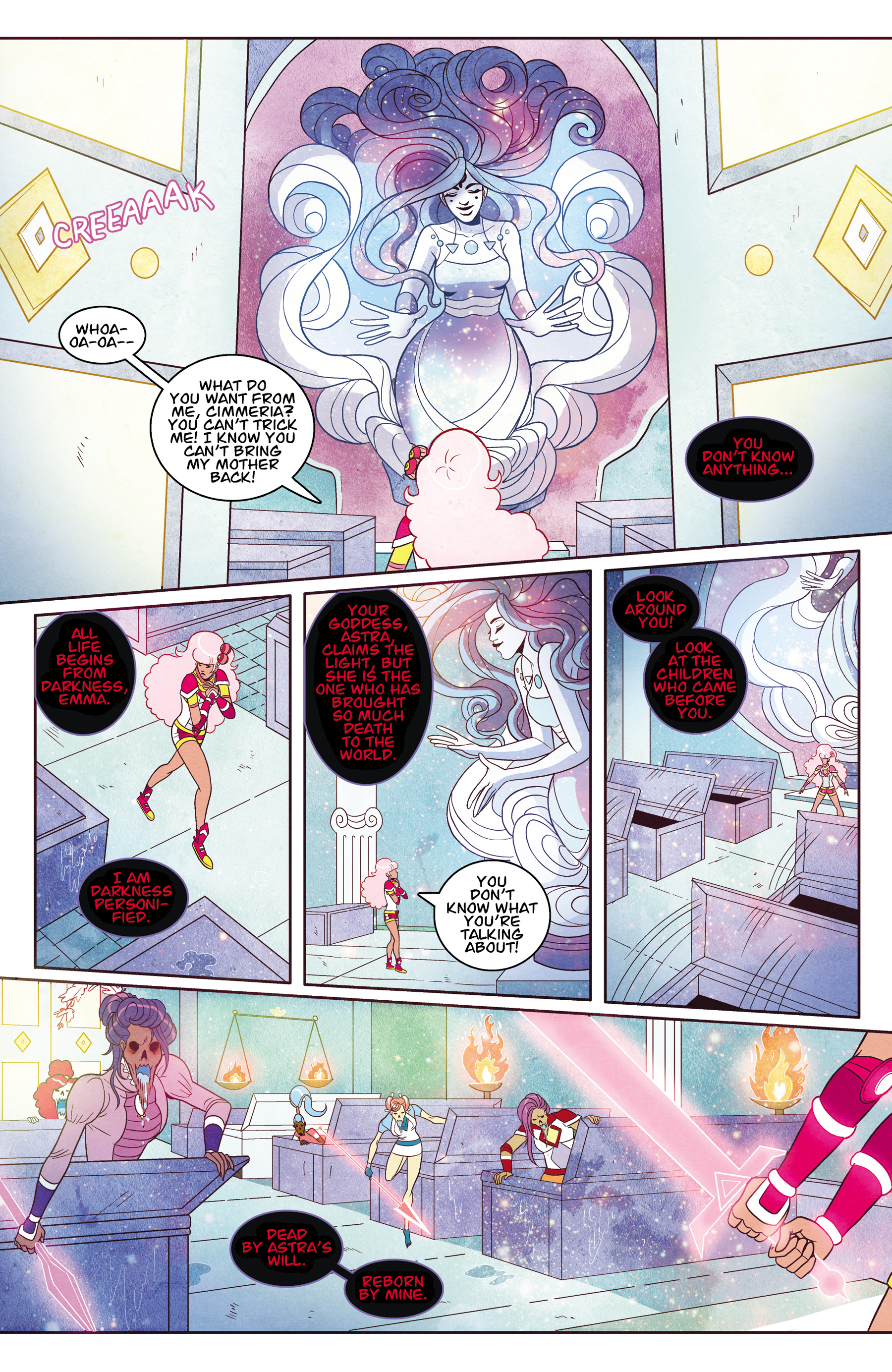 Read online Zodiac Starforce comic -  Issue #4 - 8