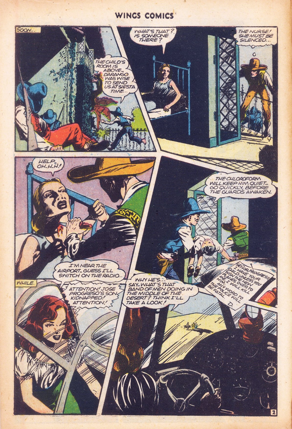 Read online Wings Comics comic -  Issue #69 - 14