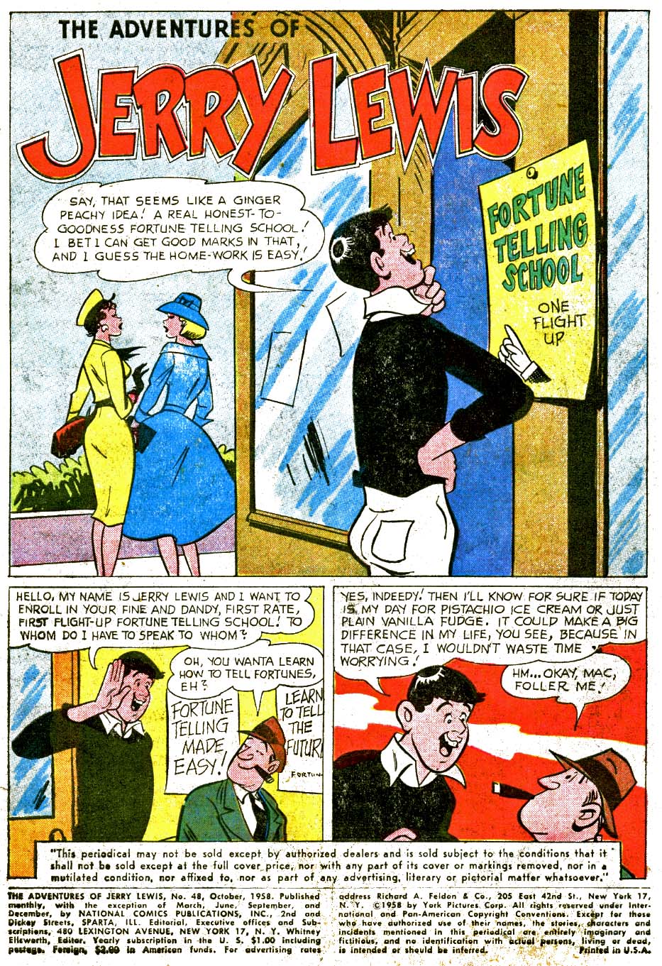 Read online The Adventures of Jerry Lewis comic -  Issue #48 - 3