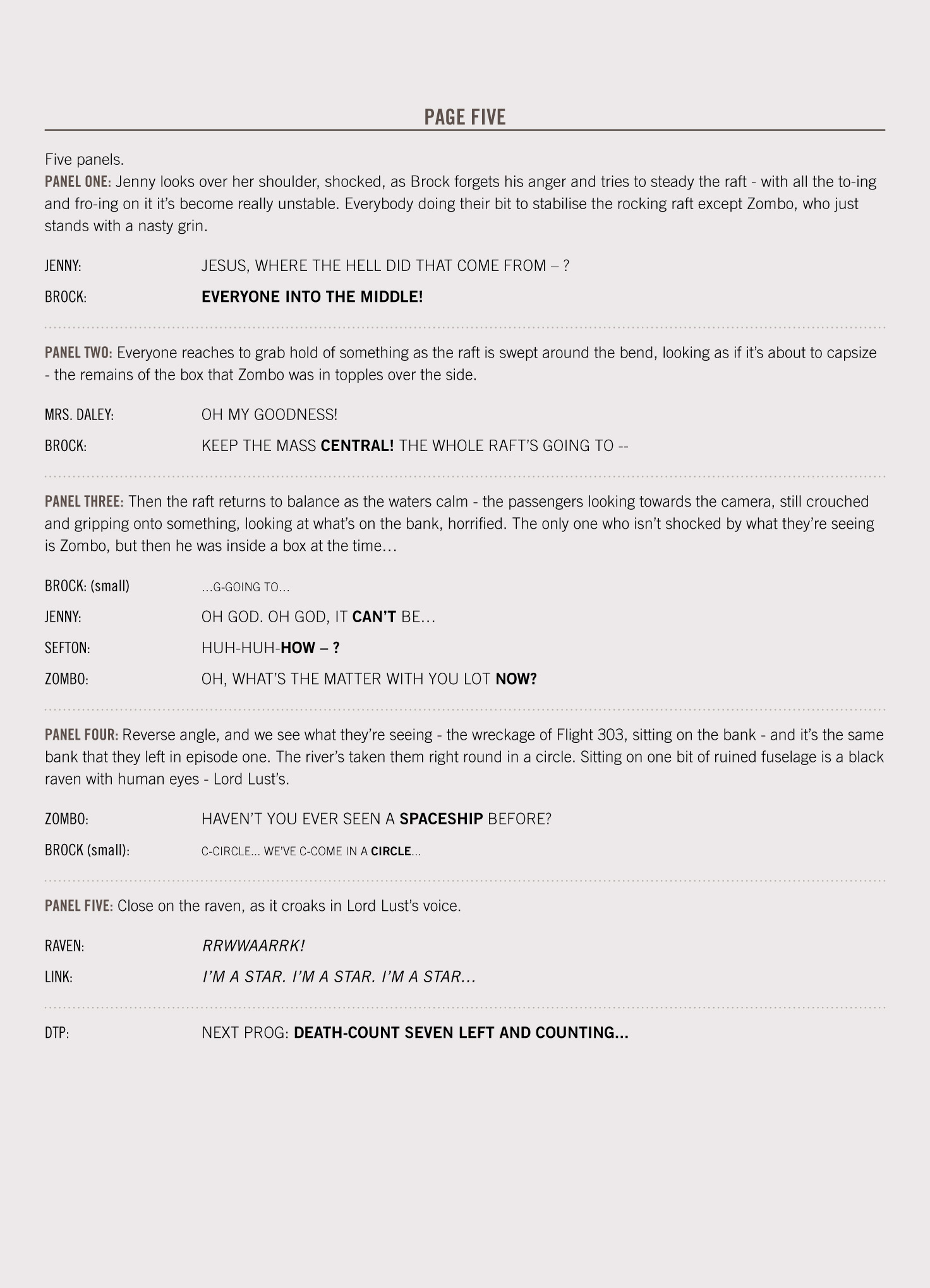 Read online 2000 AD Script Book comic -  Issue # TPB (Part 3) - 35