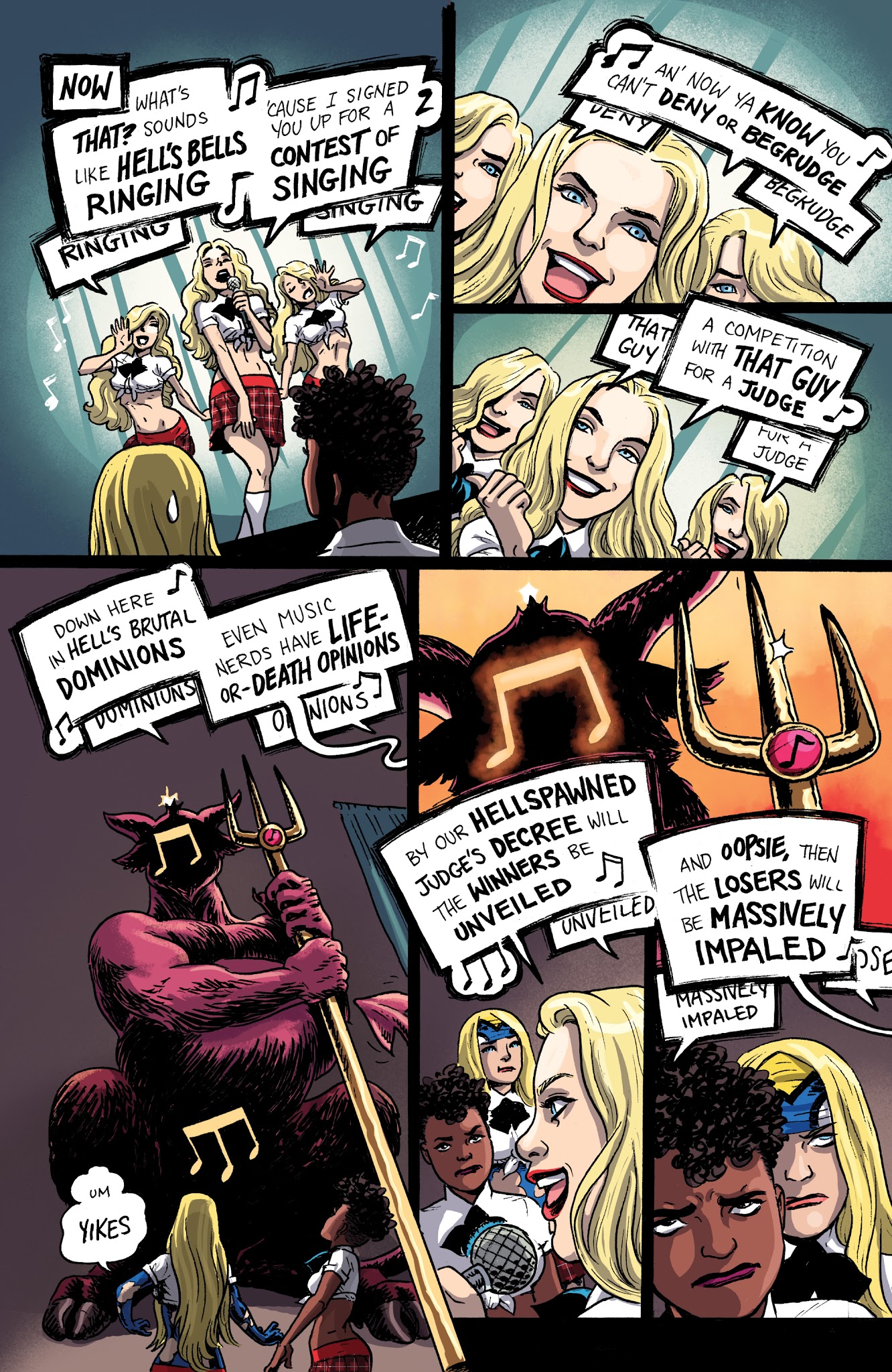 Read online Empowered And Sistah Spooky's High School Hell comic -  Issue #3 - 6