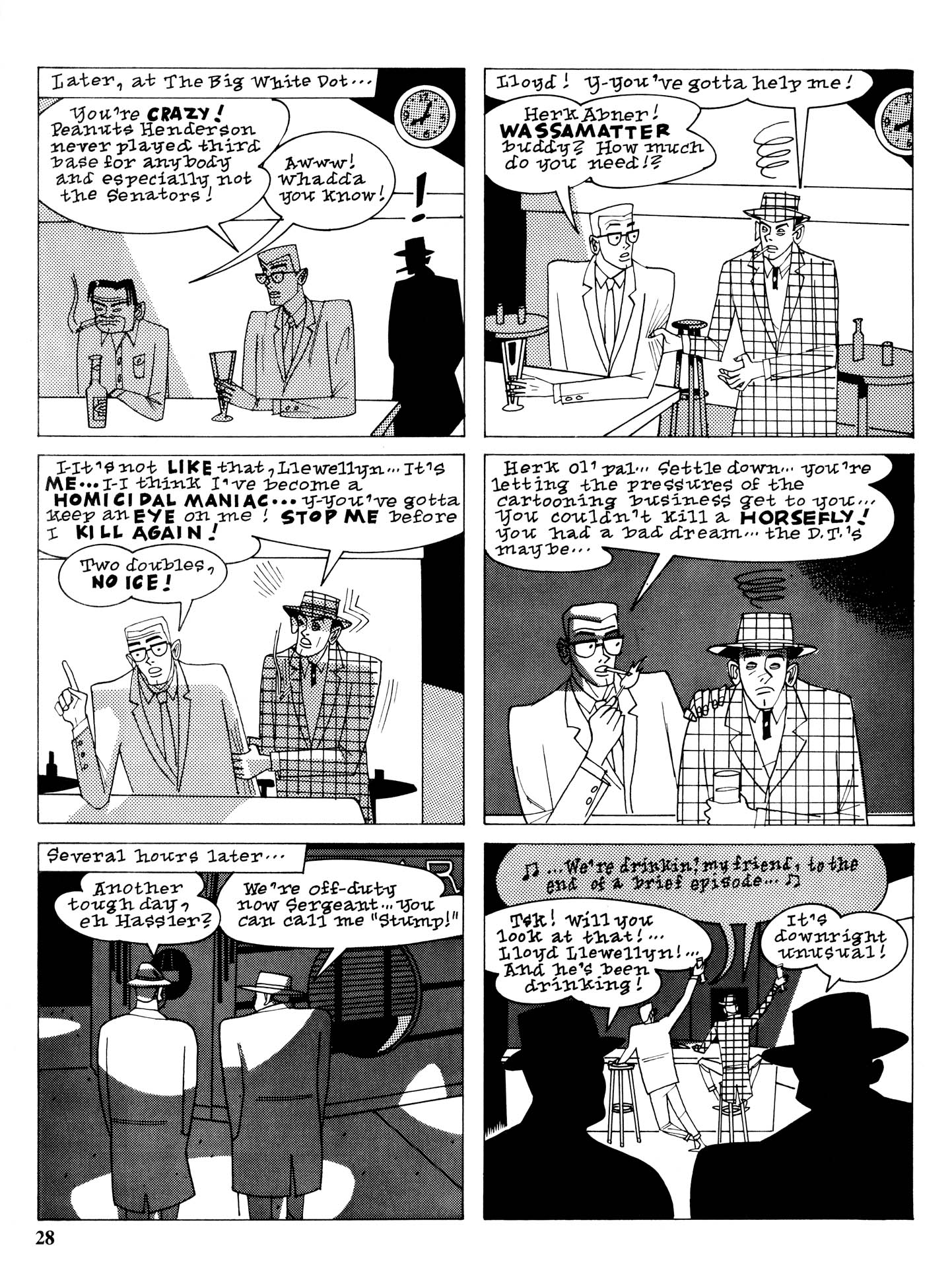 Read online Lloyd Llewellyn comic -  Issue #1 - 30
